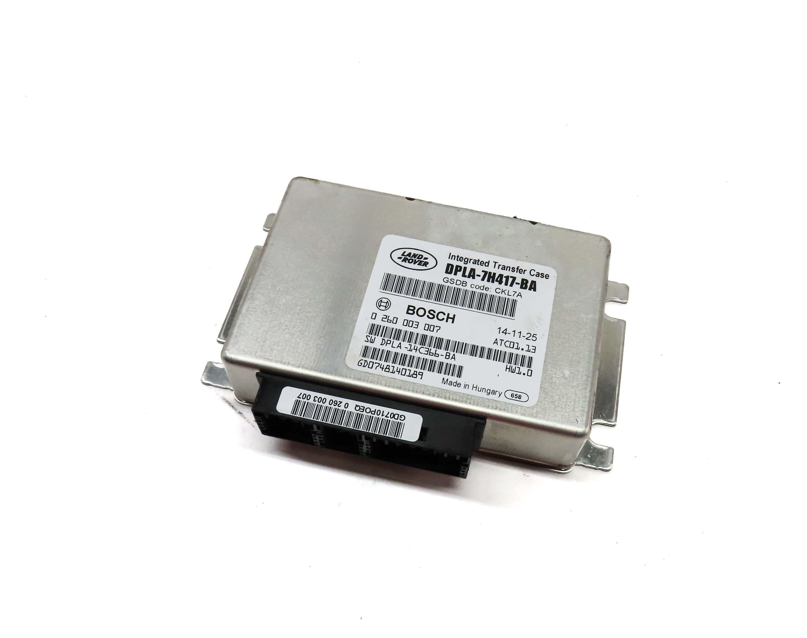 2015 LAND RANGE ROVER (L405) TRANSFER CASE CONTROL MODULE DPLA7H417BA — exact item pictured