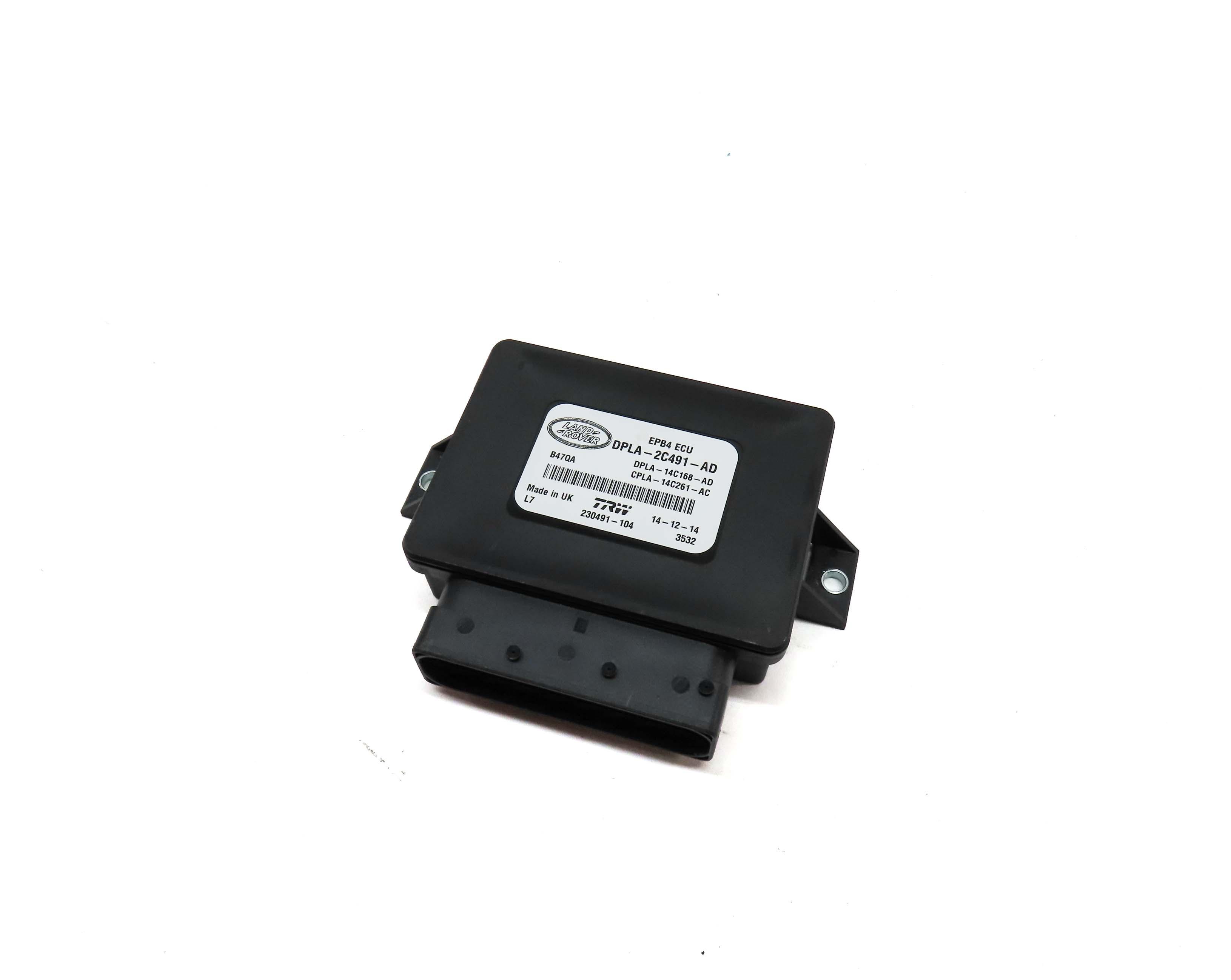 2015 LAND RANGE ROVER (L405) EMERGENCY HILL PARKING E-BRAKE CONTROL MODULE — exact item pictured