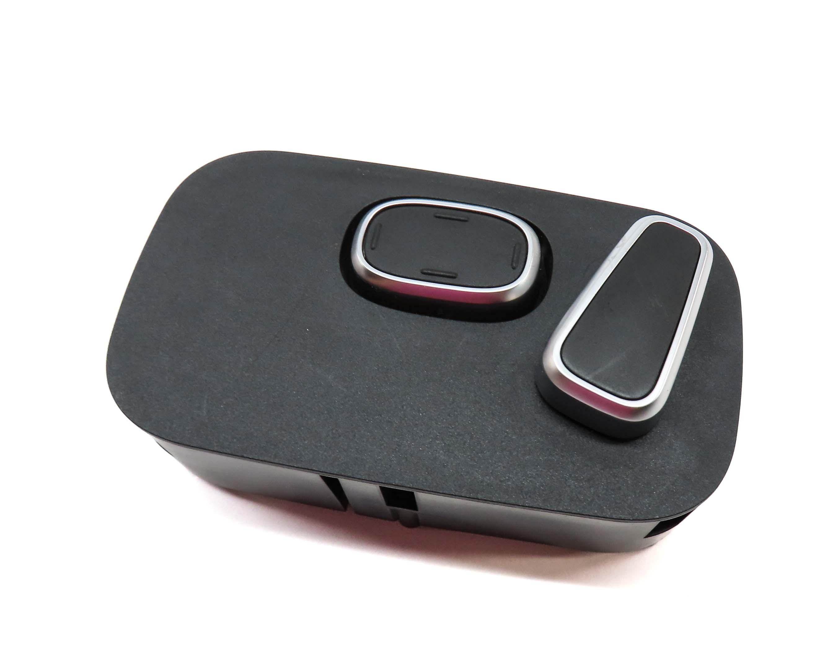 2015 LAND RANGE ROVER (L405) REAR LEFT SEAT ADJUST ADJUSTMENT SWITCH (BLACK) — exact item pictured