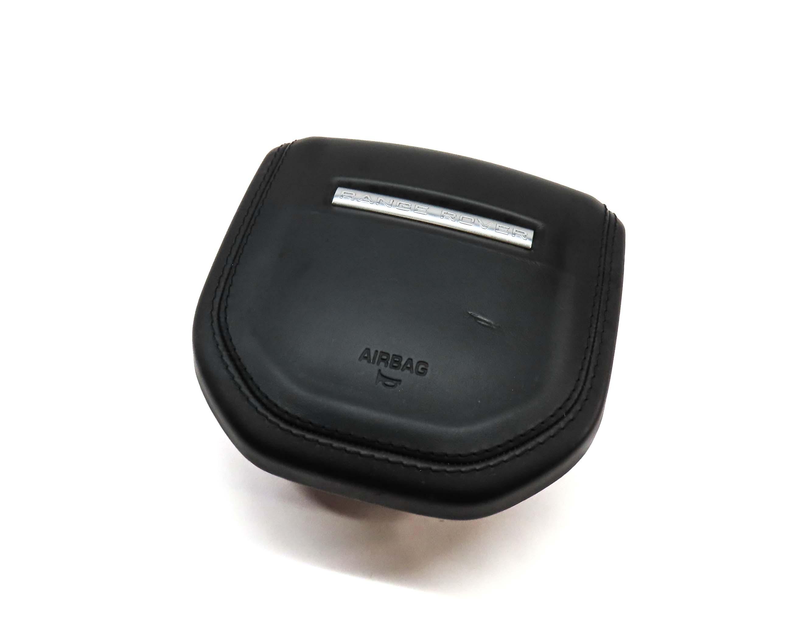 13-17 RANGE ROVER SPORT (L405 L494) 5.0L - STEERING WHEEL AIRBAG AIR BAG (BLACK) — exact item pictured