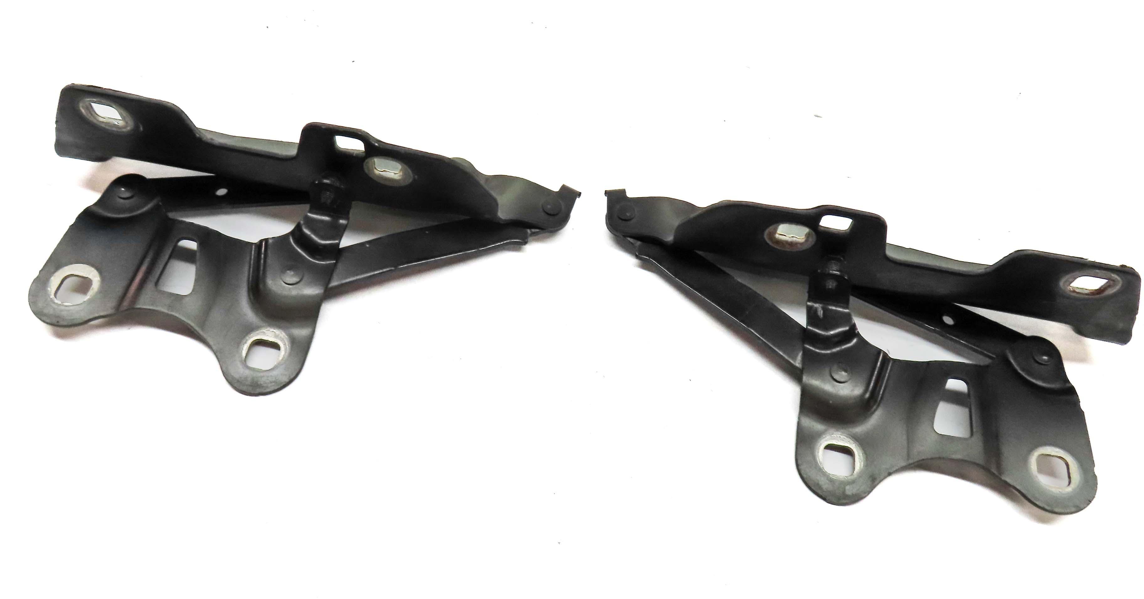 2013-2022 RANGE ROVER SPORT (L405 L494) LEFT & RIGHT HOOD HINGE SET (BLACK) — exact item pictured