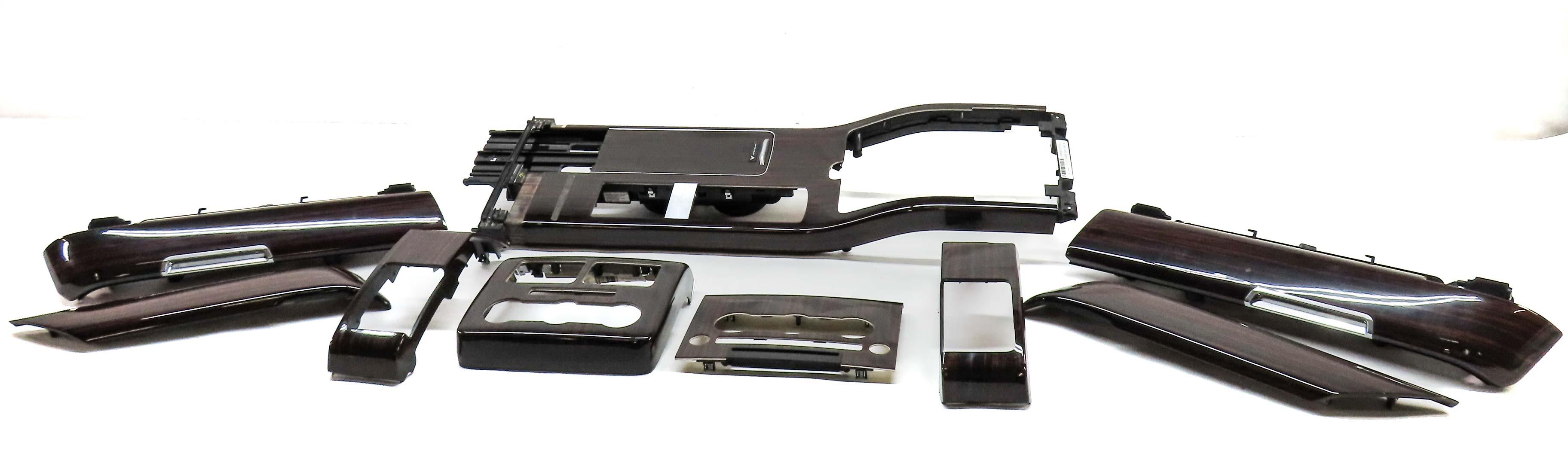 2015 LAND RANGE ROVER (L405) FRONT REAR LEFT RIGHT MACASSAR WOOD TRIM SET 9 — exact item pictured