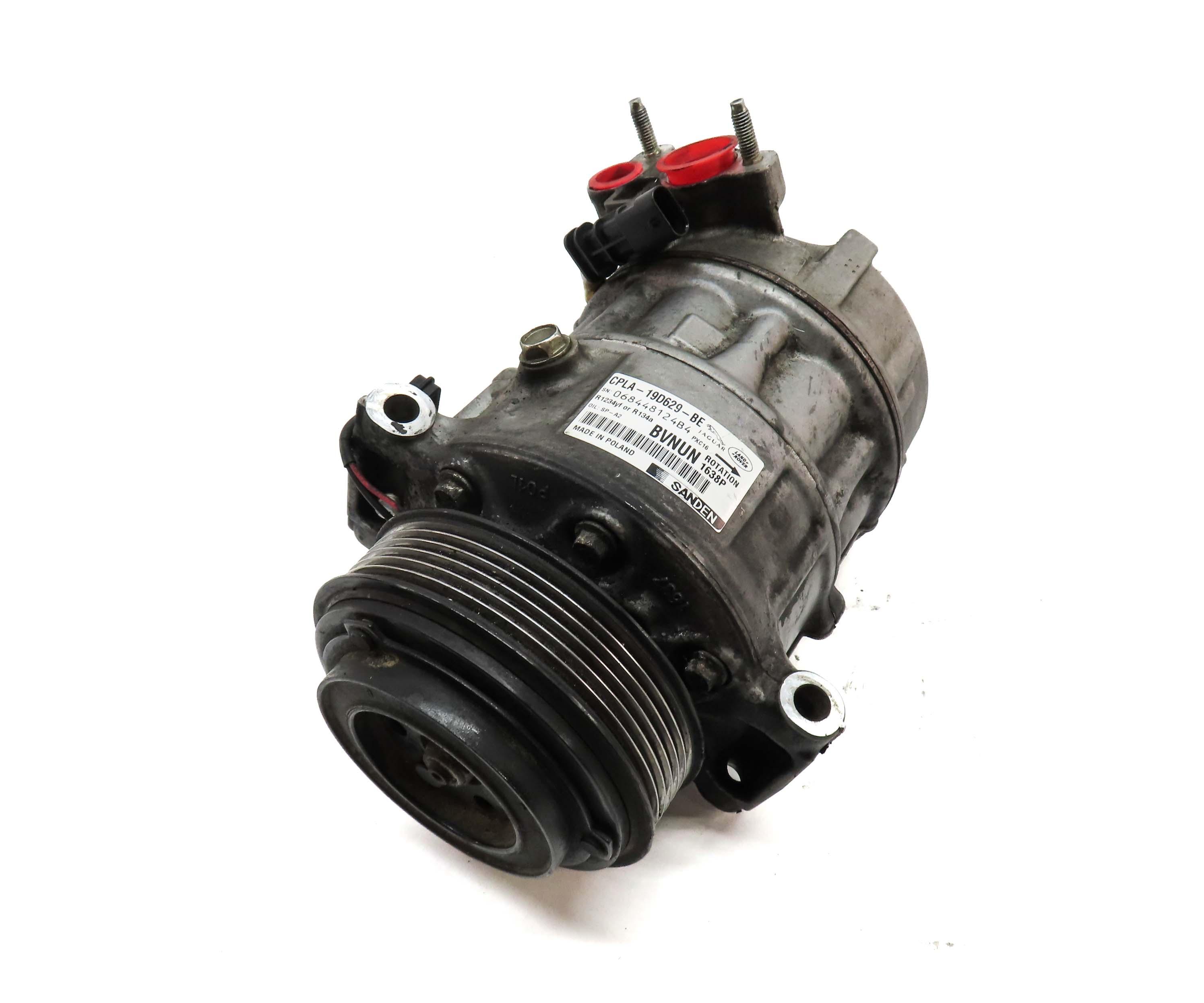 10-19 JAGUAR XE XF XJ LR4 RANGE ROVER SPORT (L320 L322 L405 L494) A/C COMPRESSOR — exact item pictured