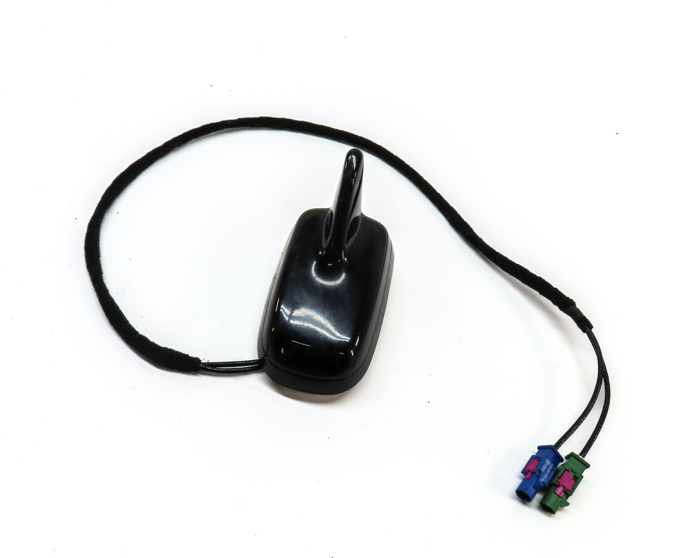 2010-2011 AUDI Q7 (4L) RADIO STEREO GPS NAVIGATION ANTENNA (ORCA BLACK) — exact item pictured