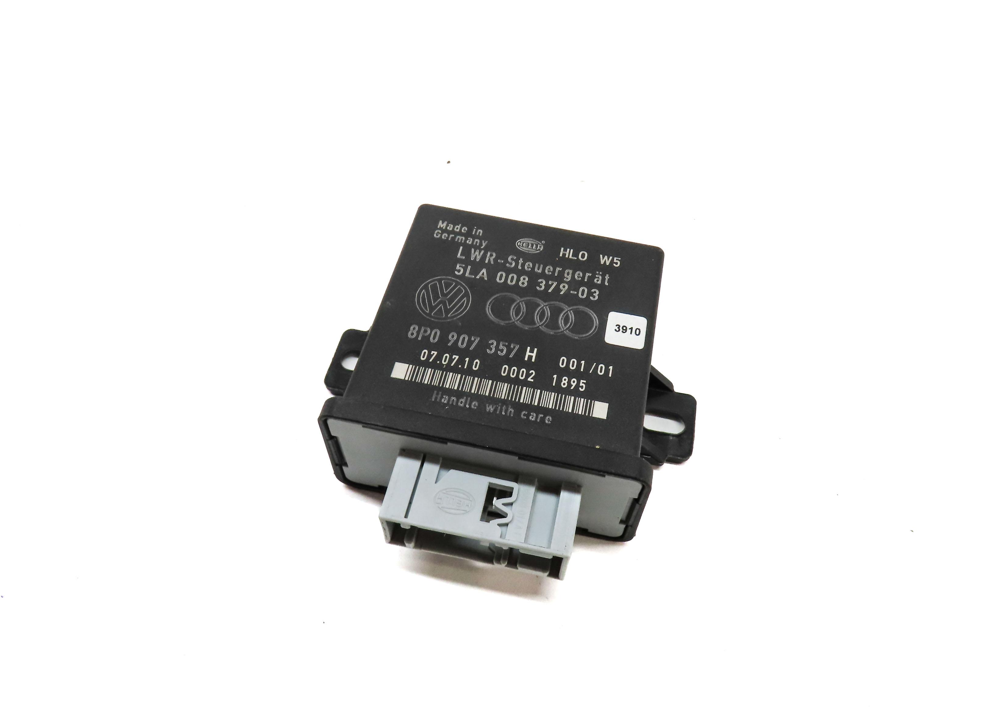 2011 AUDI Q7 (4L) ADAPTIVE XENON HEADLIGHT HEAD LIGHT LAMP RANGE CONTROL MODULE — exact item pictured