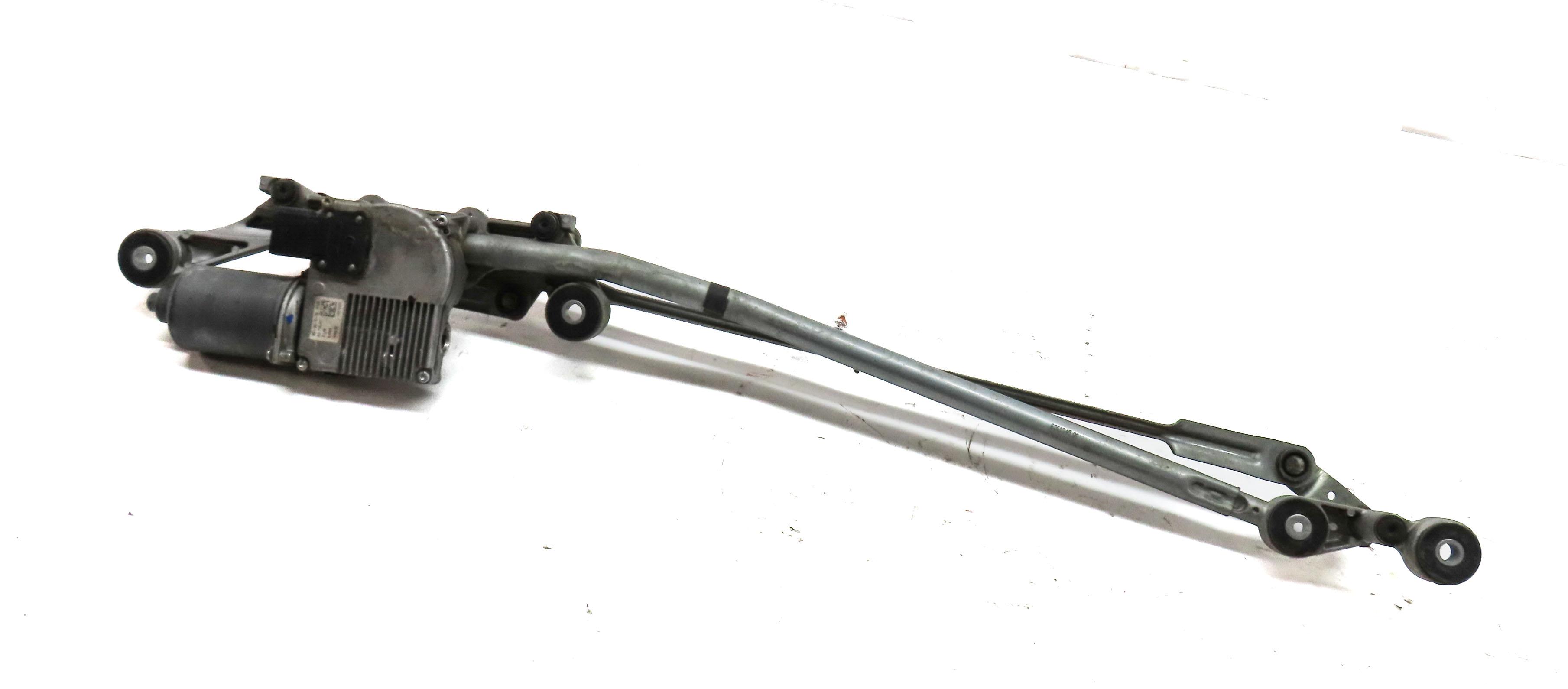 2007-2015 AUDI Q7 (4L) FRONT WINDSHIELD WIPER MOTOR w/ LINKAGE — exact item pictured