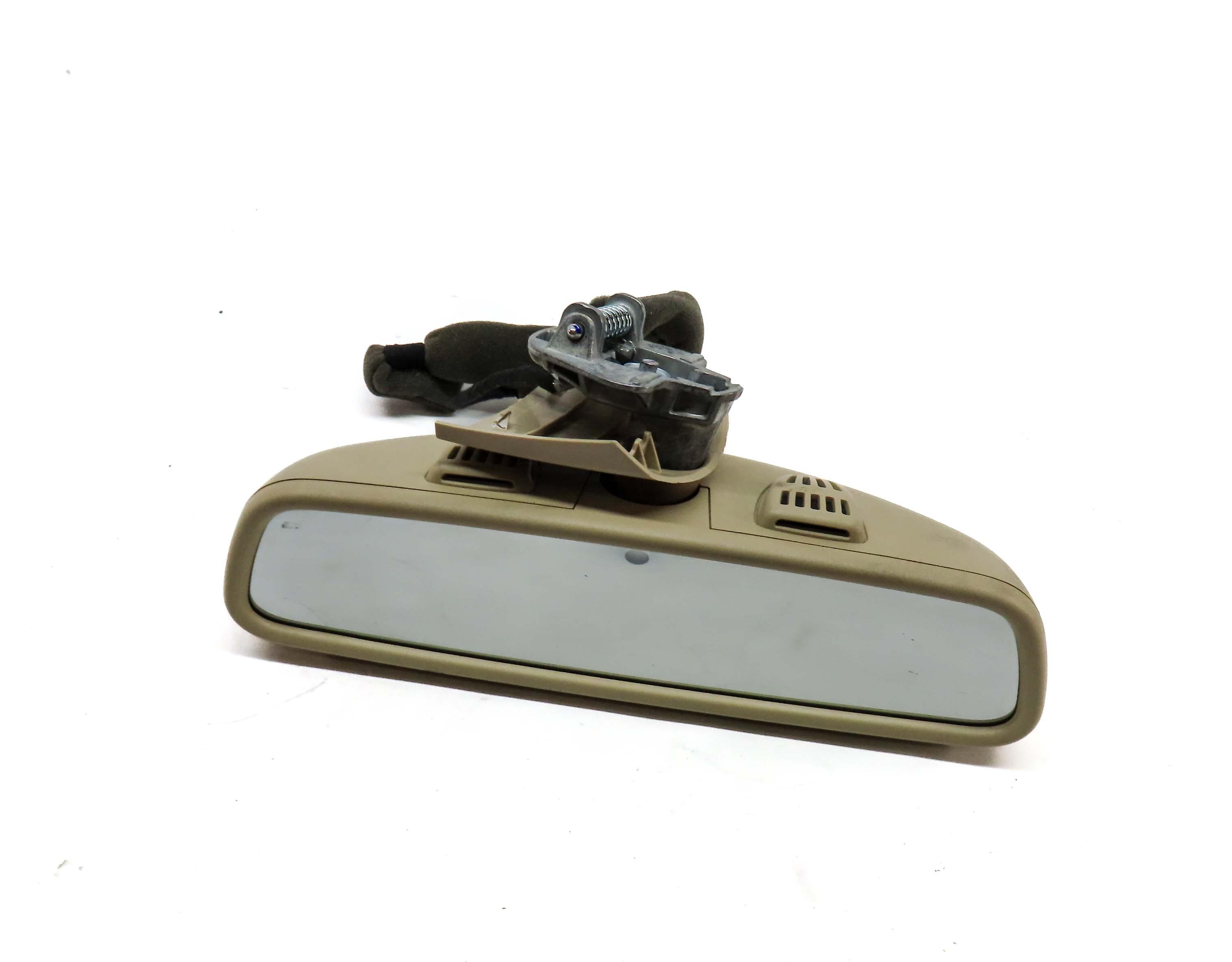 2011 MERCEDES E350 COUPE (C207) REARVIEW MIRROR AUTODIM COMPASS HOMELINK (BEIGE) — exact item pictured