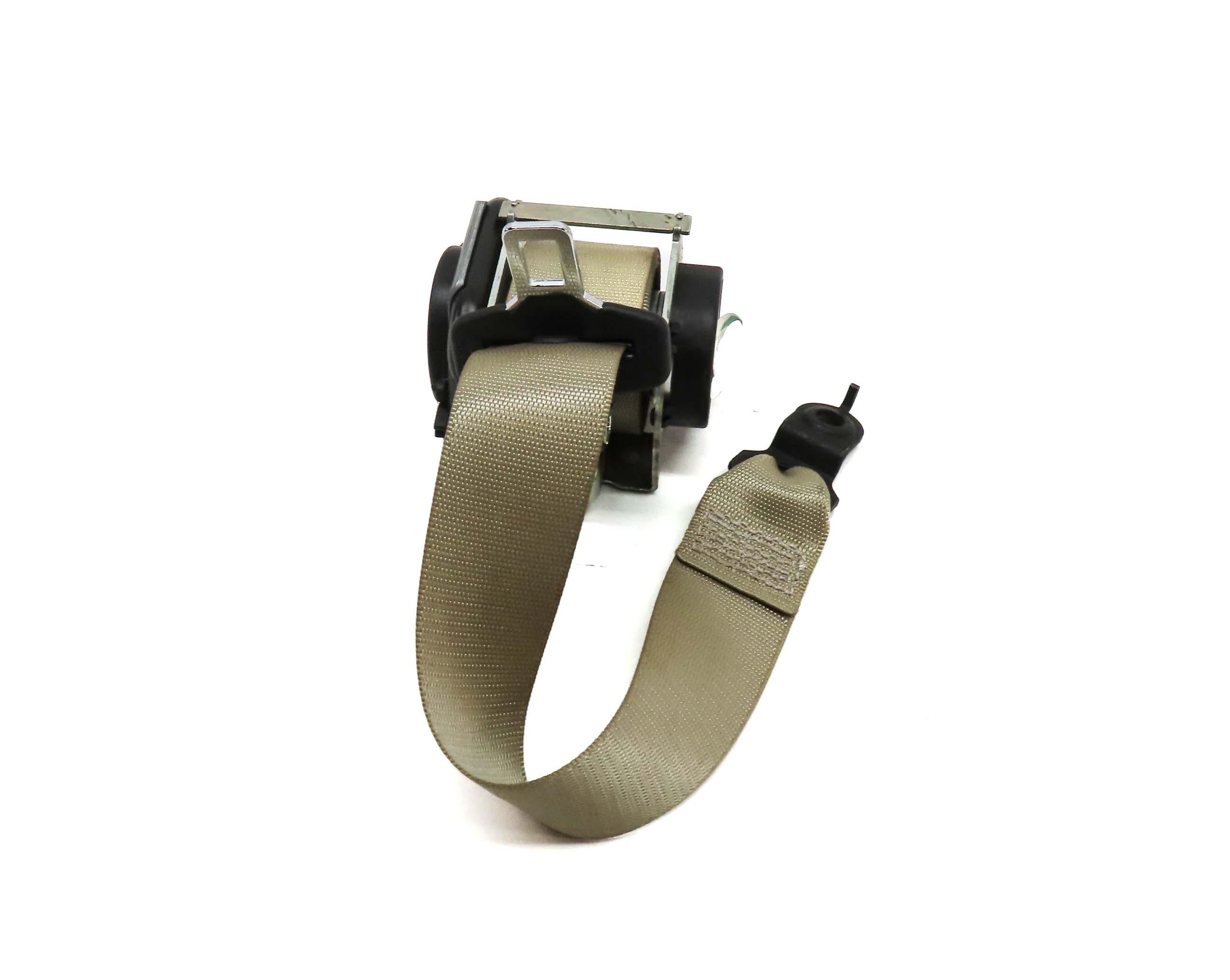 2011 MERCEDES E350 COUPE (C207) REAR LEFT & RIGHT SEATBELT RETRACTOR (BEIGE) — exact item pictured