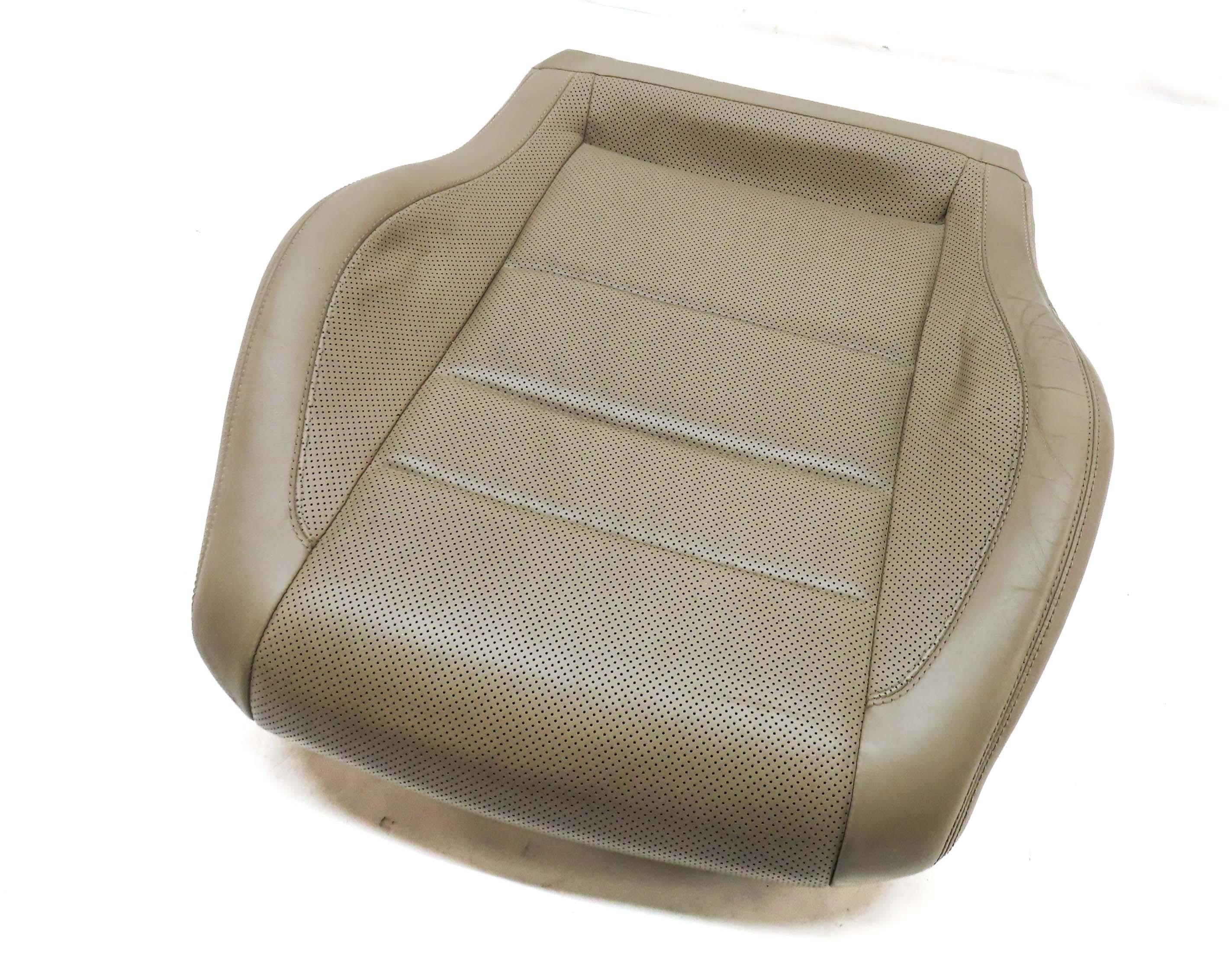 10-17 COUPE CONV E CLASS W207 LEFT LOWER STANDARD HEATED VENT SEAT CUSHION BEIGE — exact item pictured