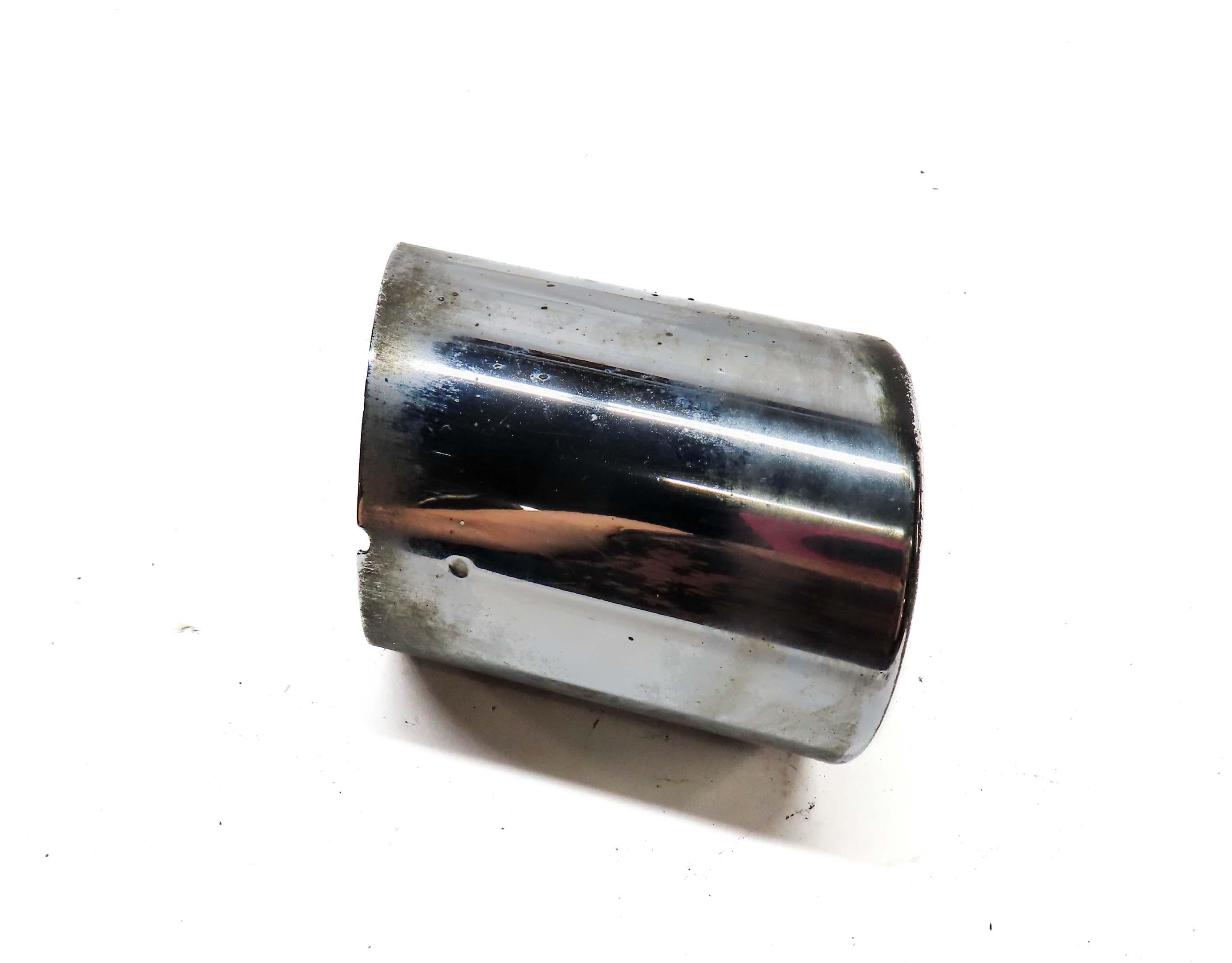 2011 BMW 535i SEDAN (F10) 3.0L TURBO N55 ENGINE EXHAUST MUFFLER TIP (SILVER) — exact item pictured