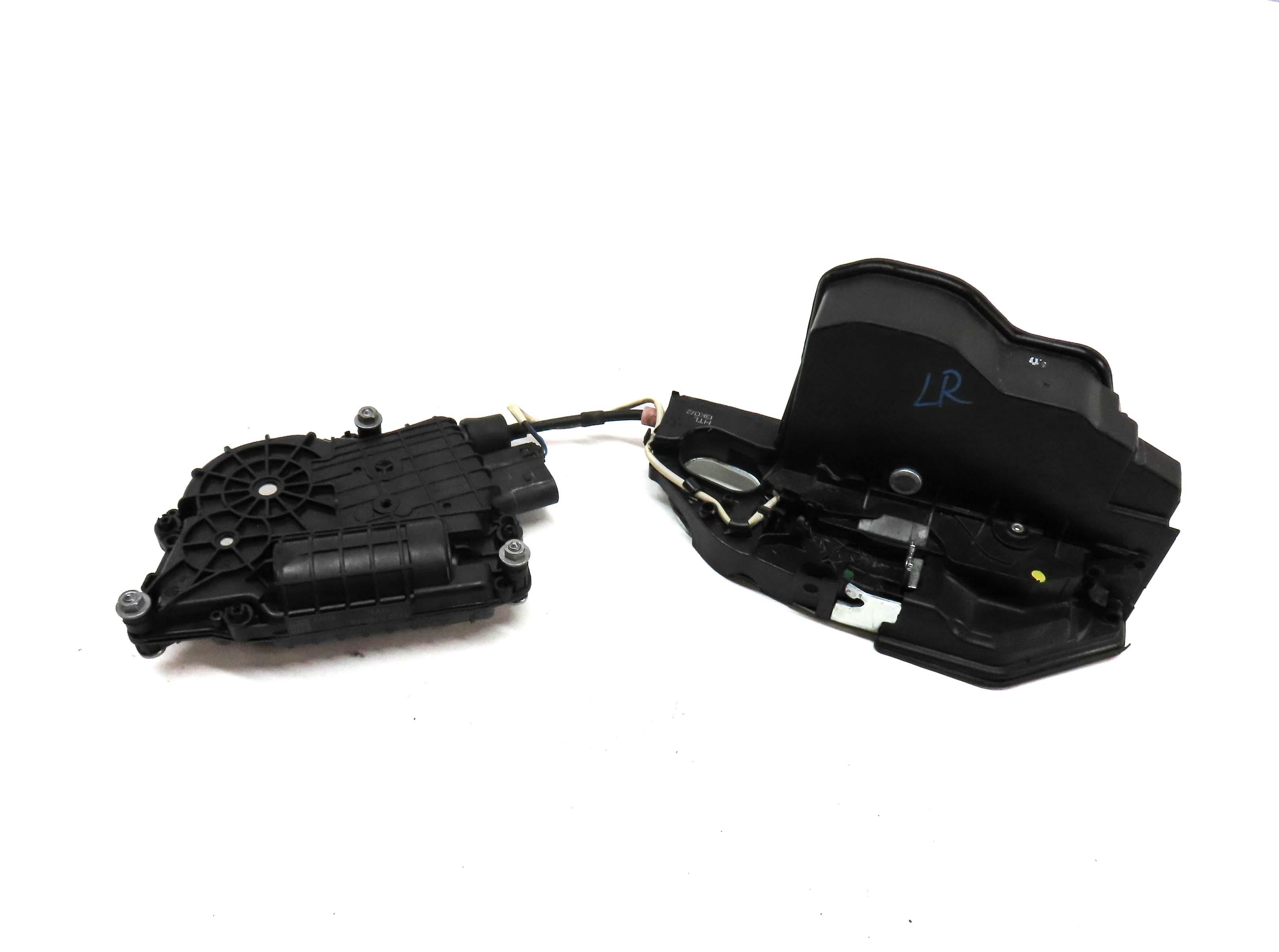 11-16 BMW 528i 535i 550i M5 (F10) REAR LEFT DOOR LOCK LATCH w/ SOFT CLOSE MOTOR — exact item pictured