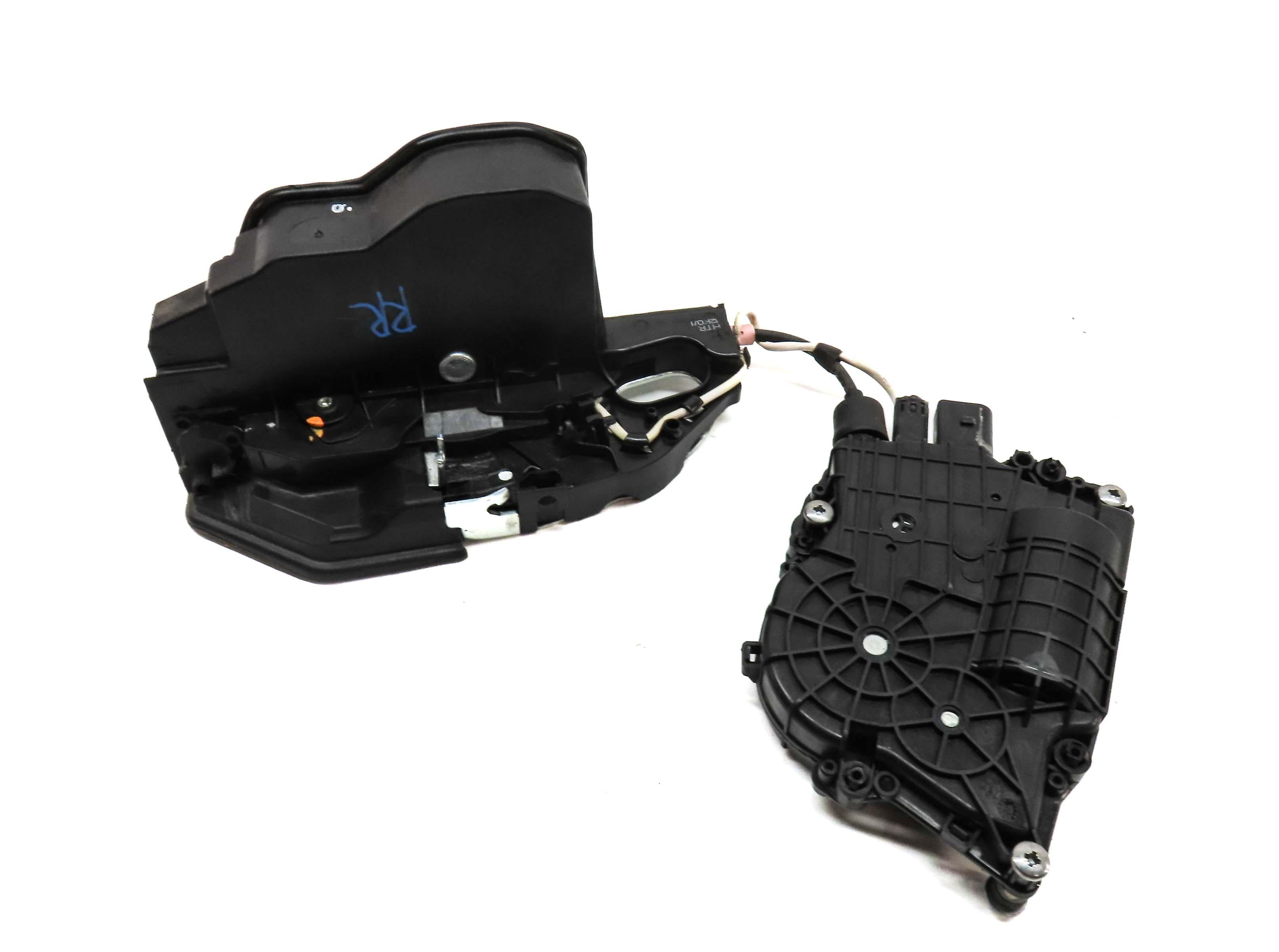 11-16 BMW 528i 535i 550i M5 (F10) REAR RIGHT DOOR LOCK LATCH w/ SOFT CLOSE MOTOR — exact item pictured