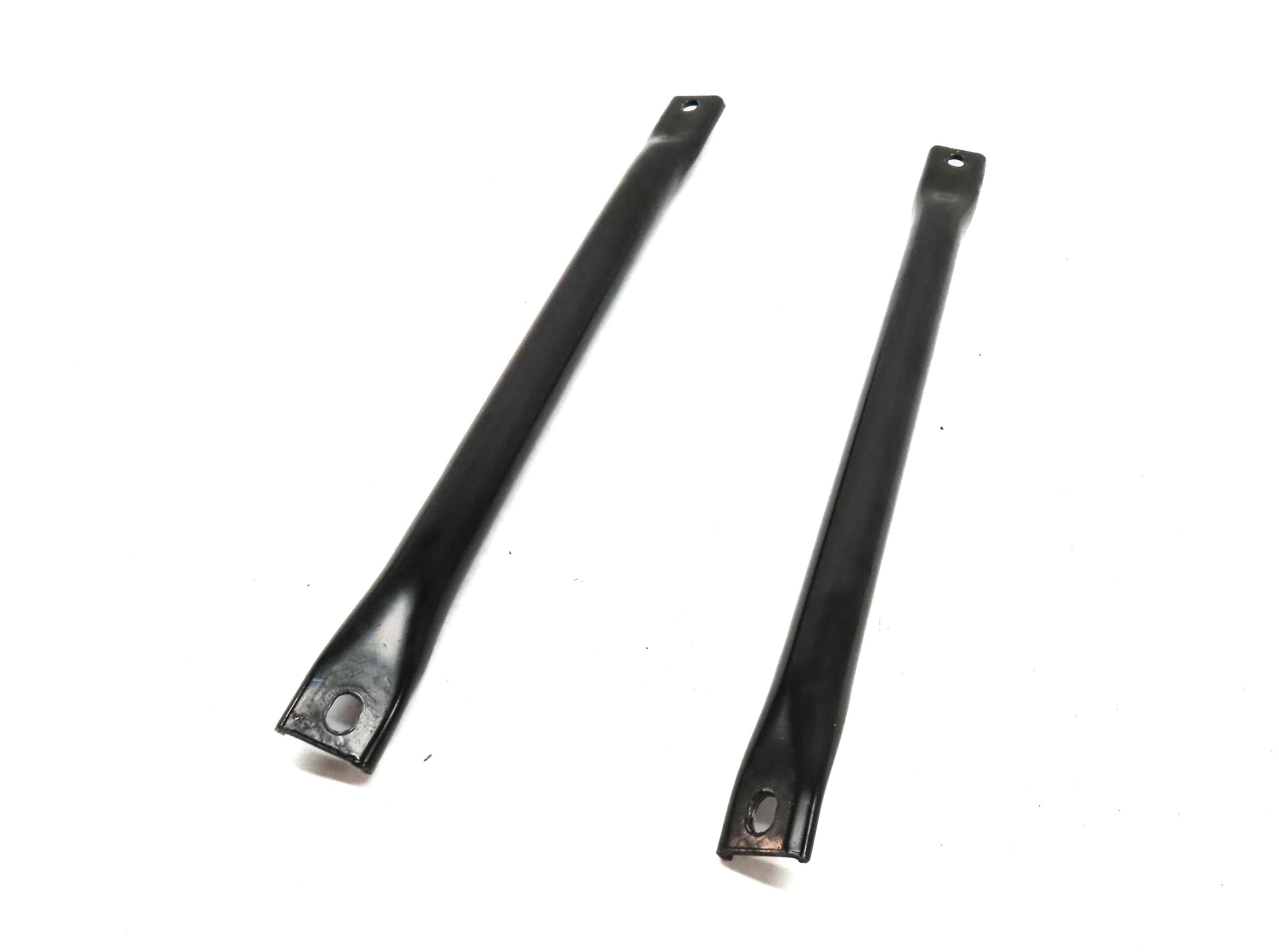2011 BMW 535i SEDAN (F10) 3.0L TURBO N55 ENGINE RADIATOR SUPPORT BRACE BAR SET 2 — exact item pictured