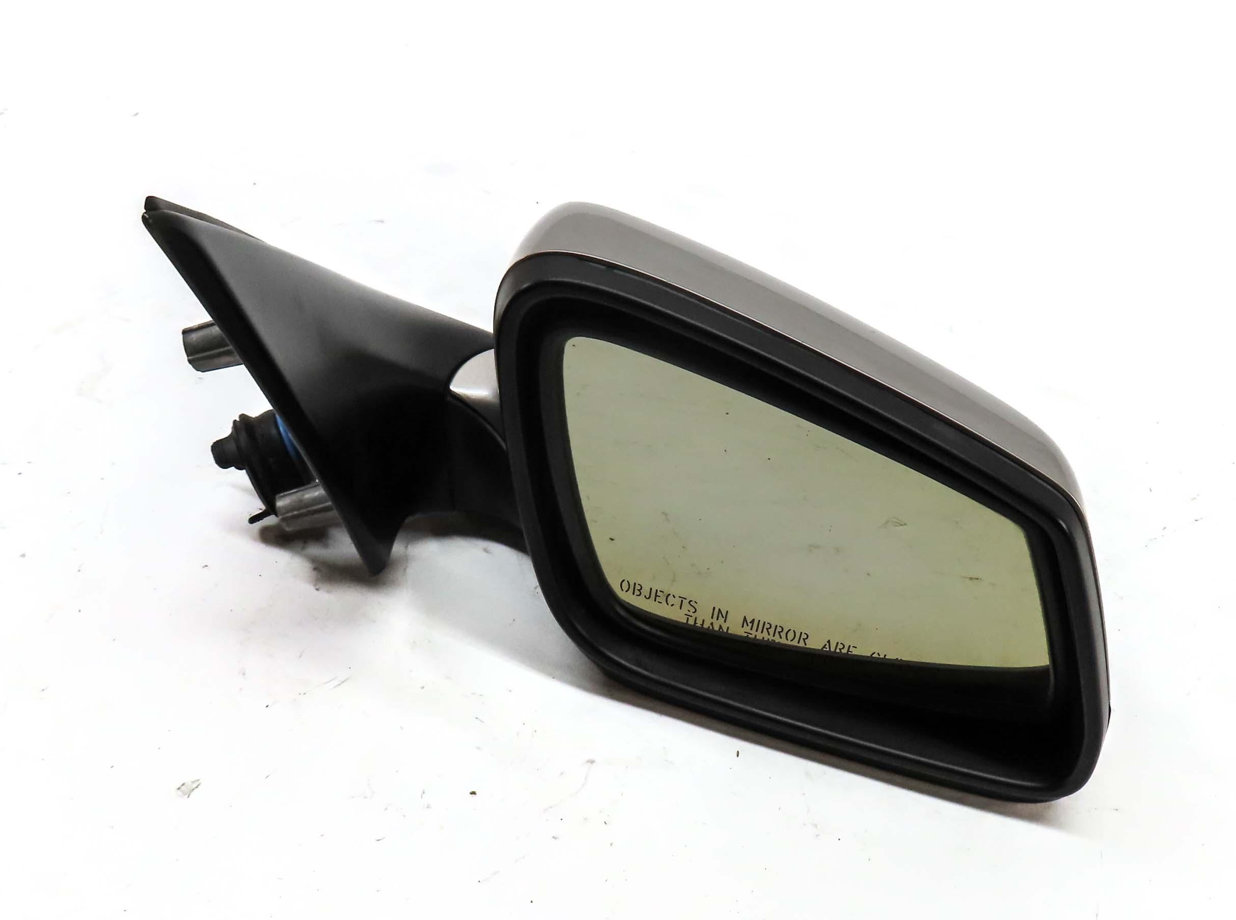 11-12 BMW 5 SERIES F10 RIGHT PFOLD HEAT AUTODIM CAMERA MIRROR (CASHMERE SILVER) — exact item pictured