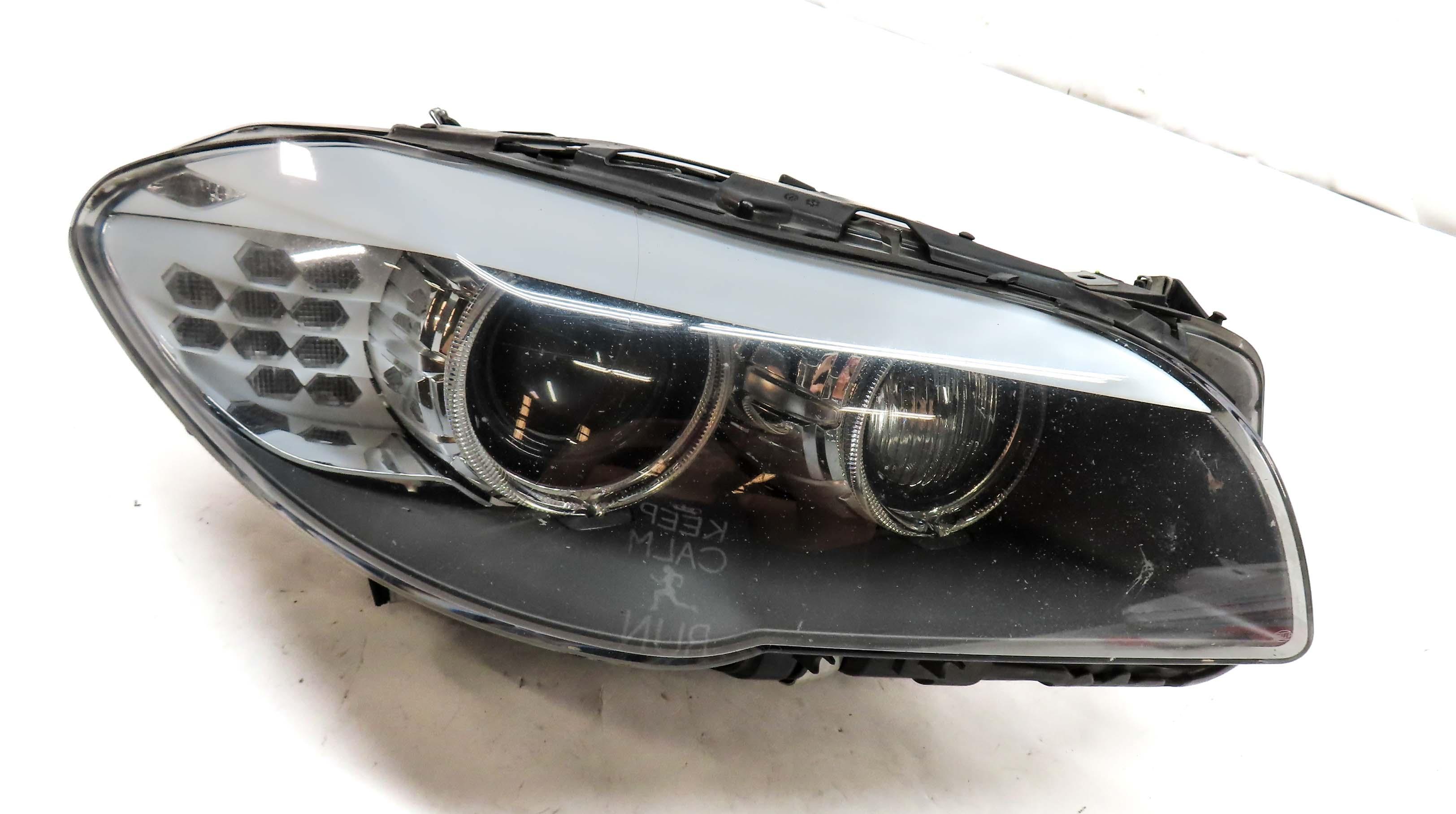 2011-2013 BMW 528i 535i 550i M5 (F10) RIGHT - XENON HID ADAPTIVE HEADLIGHT LAMP — exact item pictured