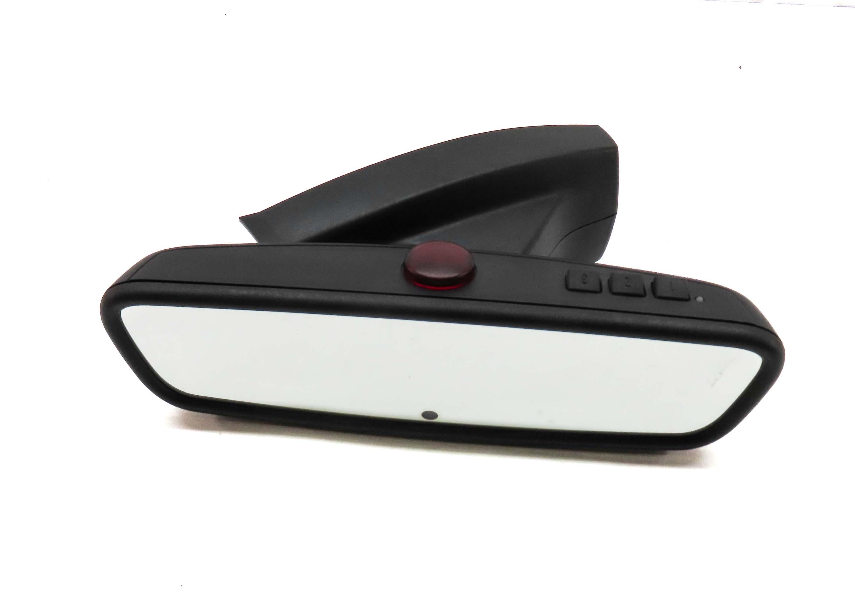 2011 BMW 535i SEDAN (F10) REARVIEW MIRROR WITH AUTODIM HOMELINK (BLACK) 9177311 — exact item pictured