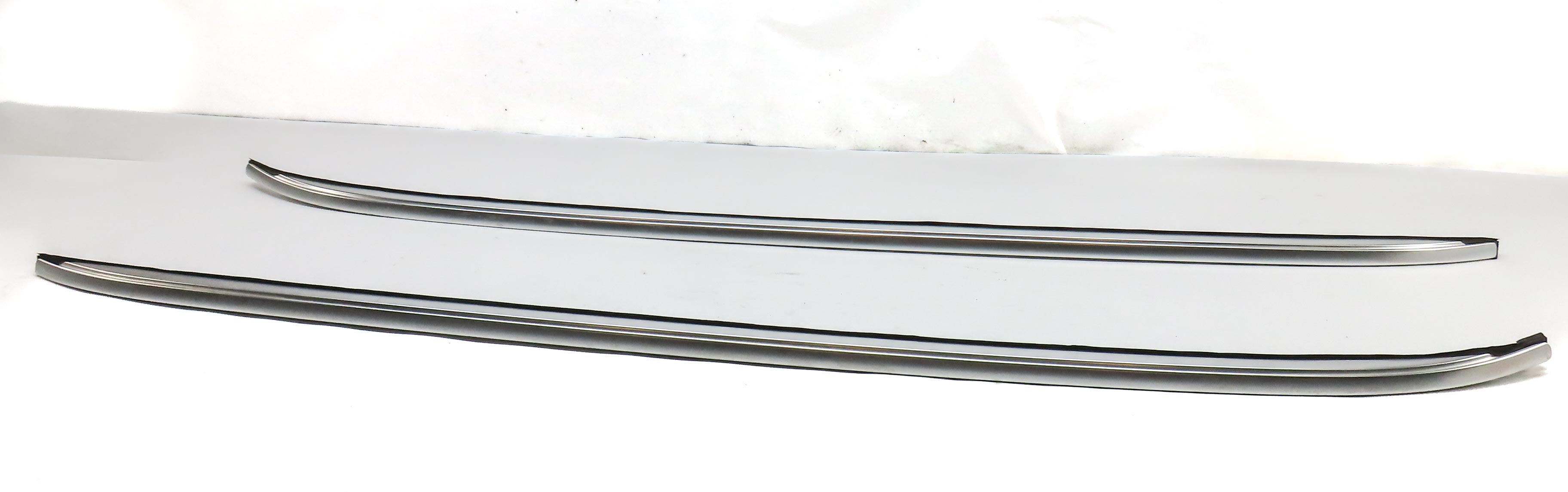 2015 BMW X5 (F15) CARGO LUGGAGE ROOF RACK RAILS SET 2 (FRONT TO BACK) (SILVER) — exact item pictured