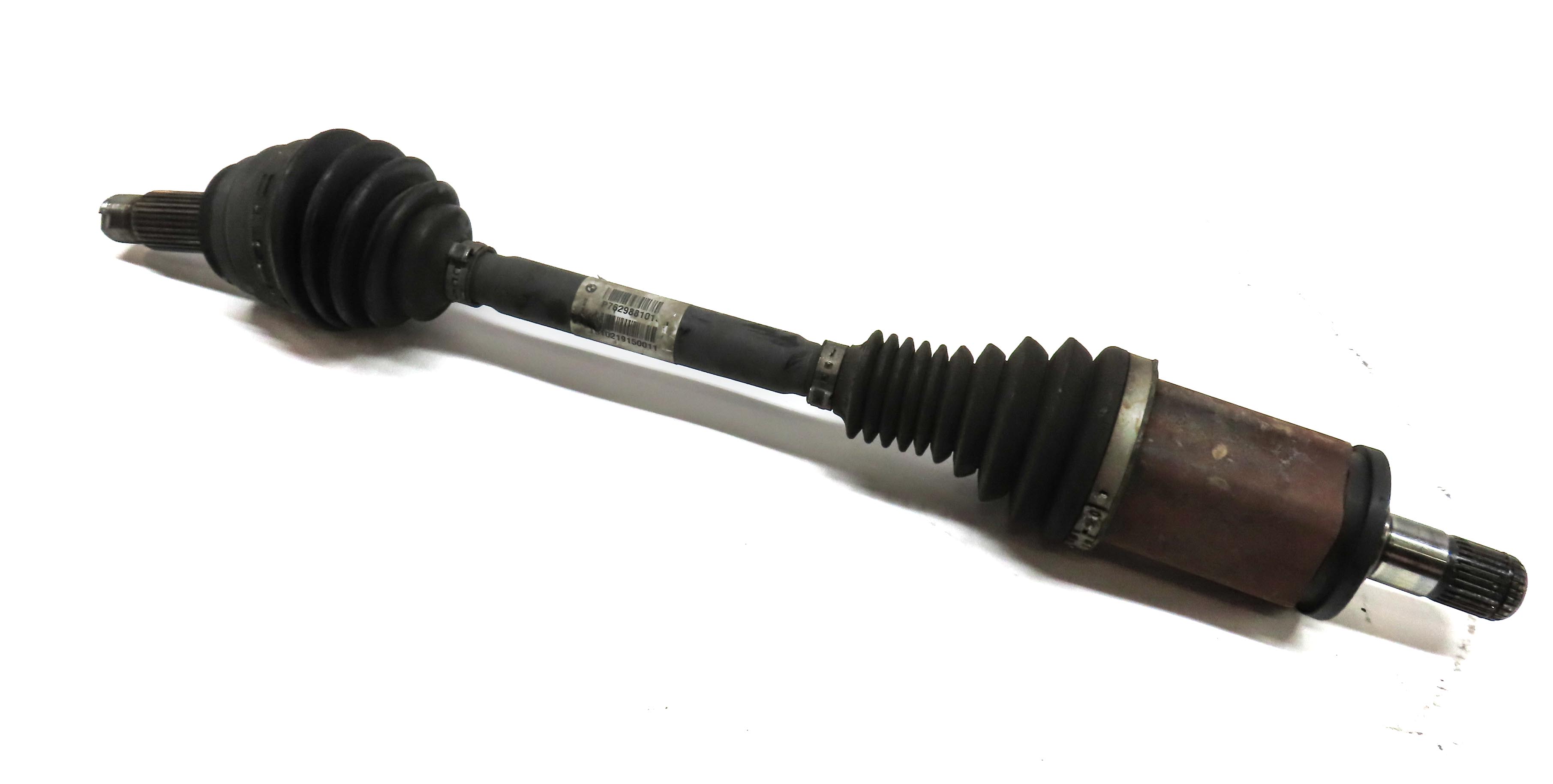 2014-2019 BMW X5 X6 (F15 F16) 2.0L / 3.0L - LEFT FRONT DRIVER CV AXLE SHAFT — exact item pictured