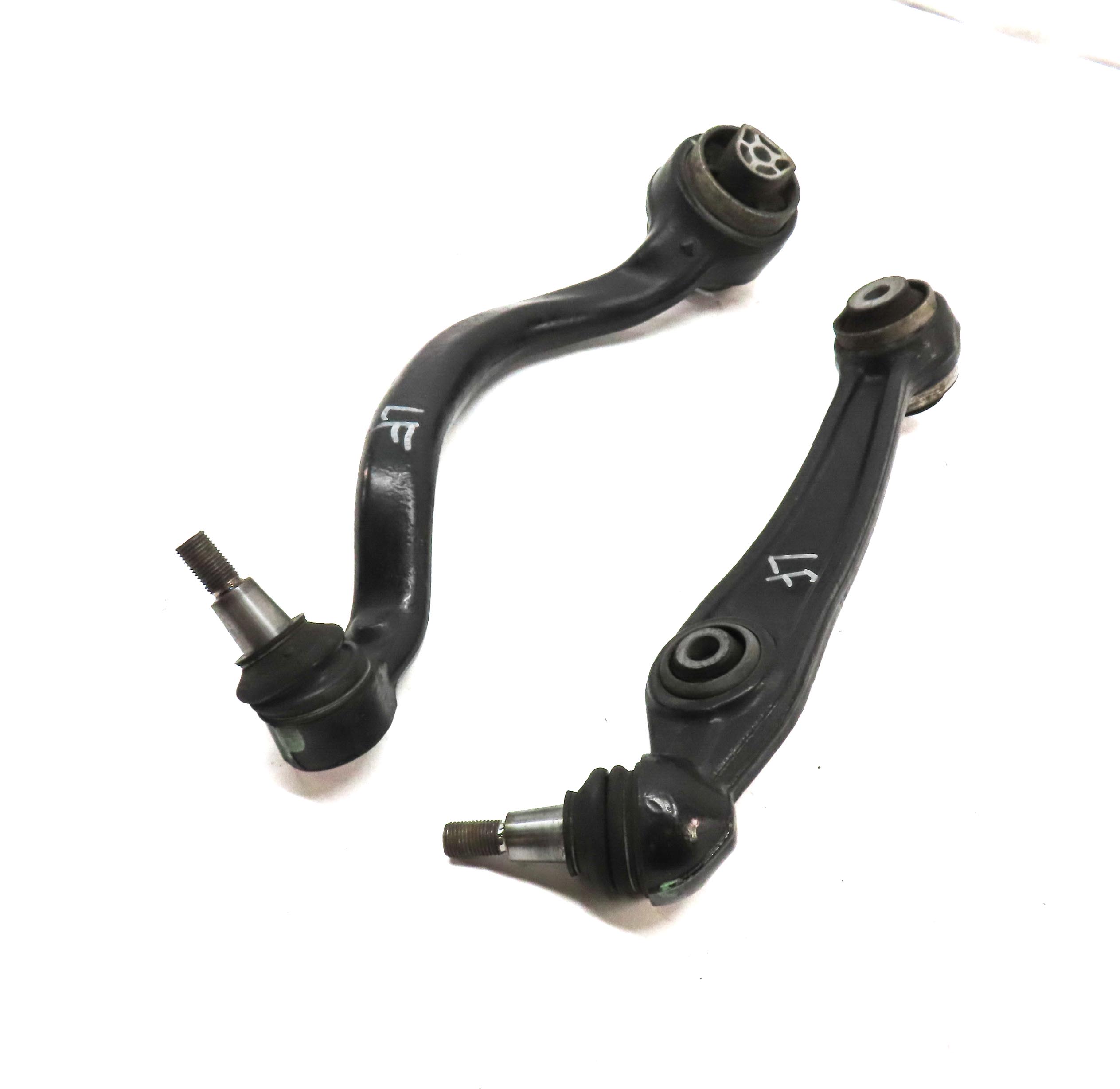 2014-2019 BMW X5 X6 (F15 F16) LEFT FRONT DRIVER CONTROL ARM SET-2 (w/o ACTIVE) — exact item pictured
