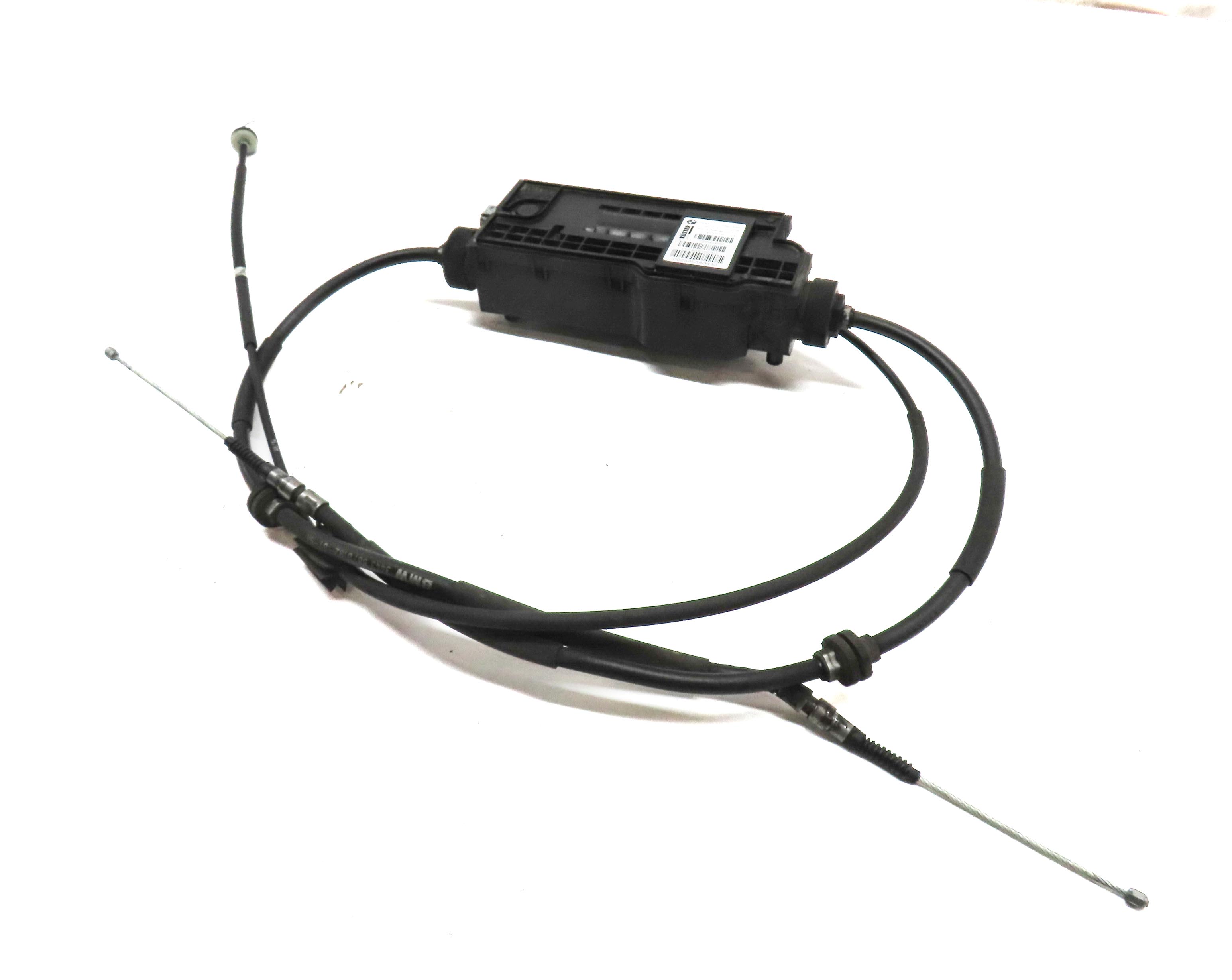 2015 BMW X5 (F15) EMERGENCY HILL PARKING BRAKE ACTUATOR WITH CABLES — exact item pictured