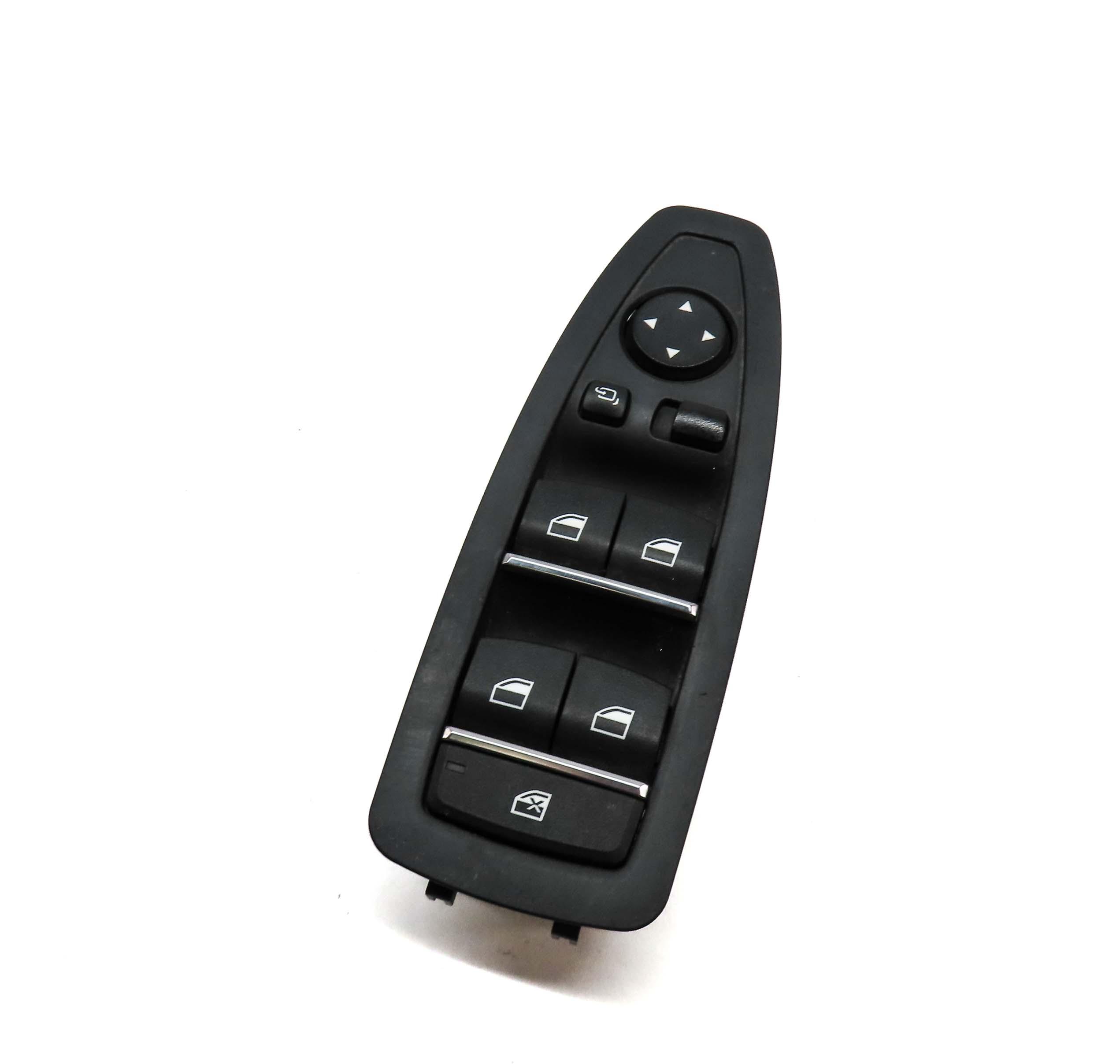 12-19 BMW 3 4 M3 X3 X4 SERIES FRONT LEFT DRIVER WINDOW SWITCH P-FOLD (BLACK) — exact item pictured