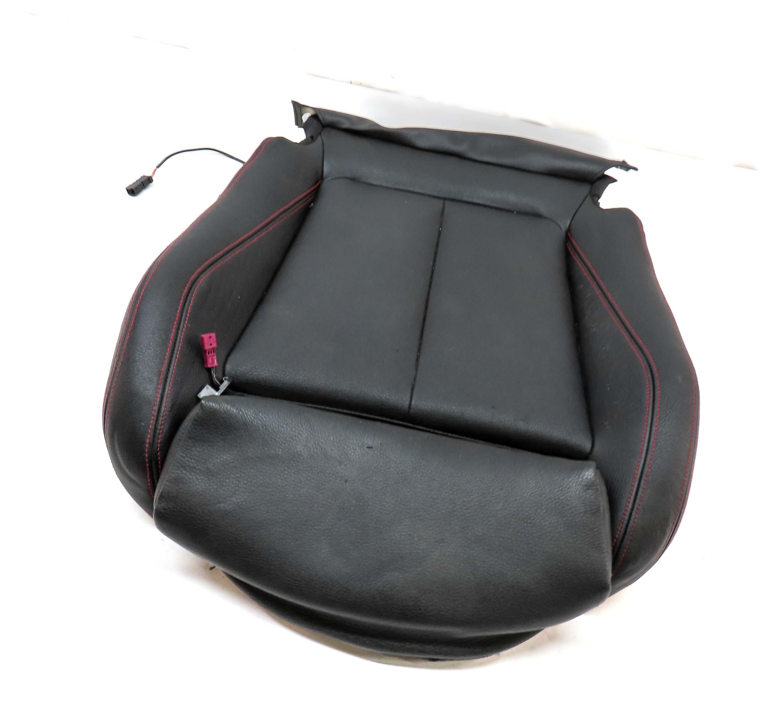 2016 BMW 328d F30 FRONT RIGHT PASSENGER LOWER HEATED SPORT SEAT CUSHION (BLACK) — exact item pictured