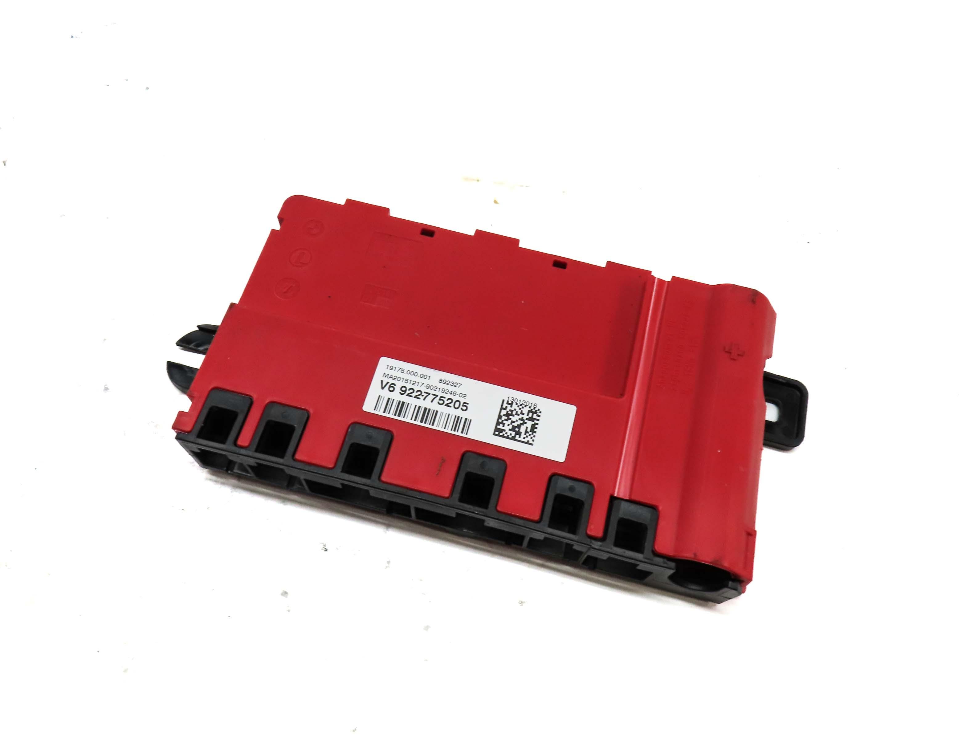 2016 BMW 328d (F30) BATTERY POWER DISTRIBUTION MODULE 61149227752 — exact item pictured