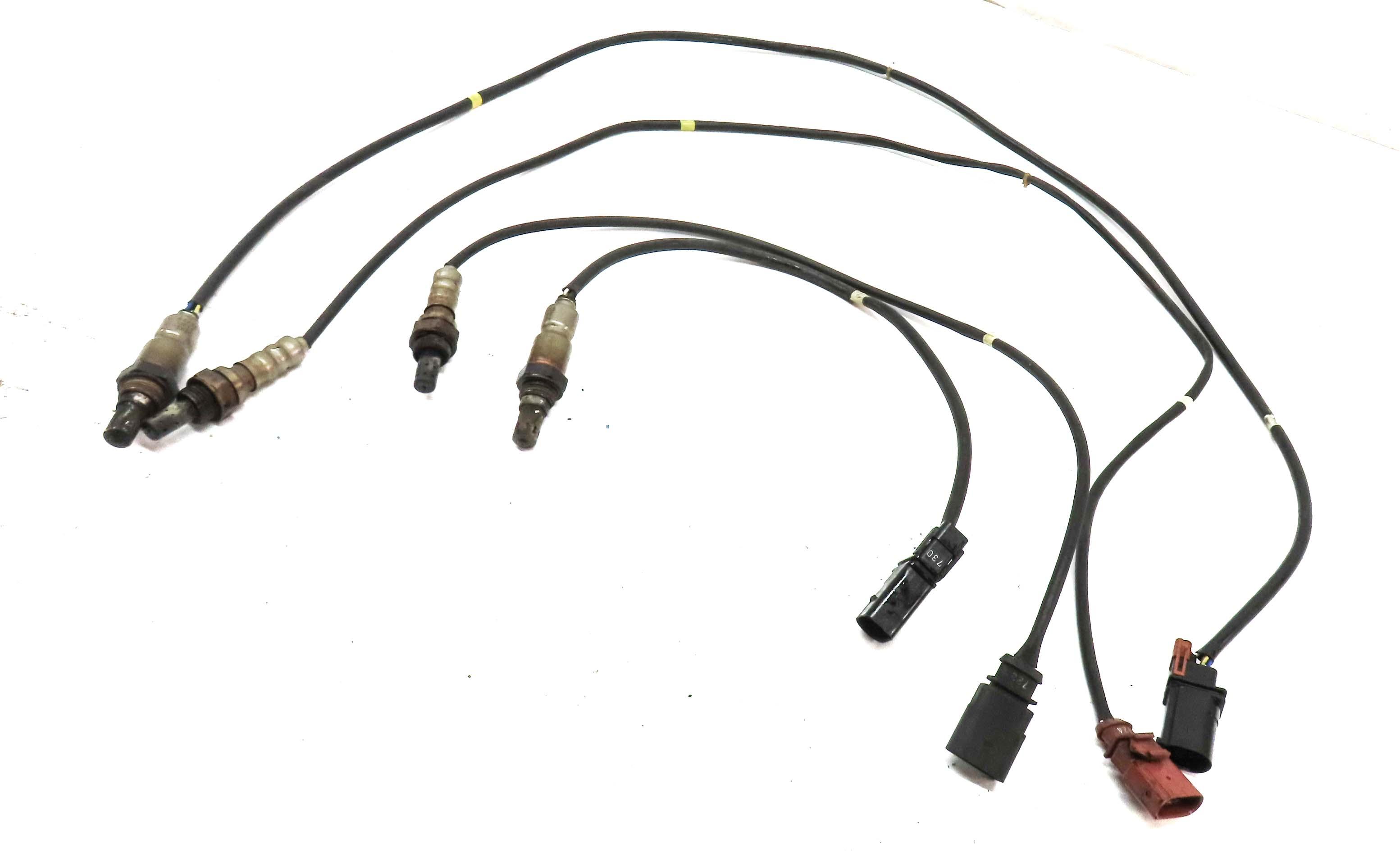 2014 AUDI Q7 (4L) 3.0L SUPERCHARGED ENGINE PRE POST CAT O2 OXYGEN SENSOR SET 4 — exact item pictured