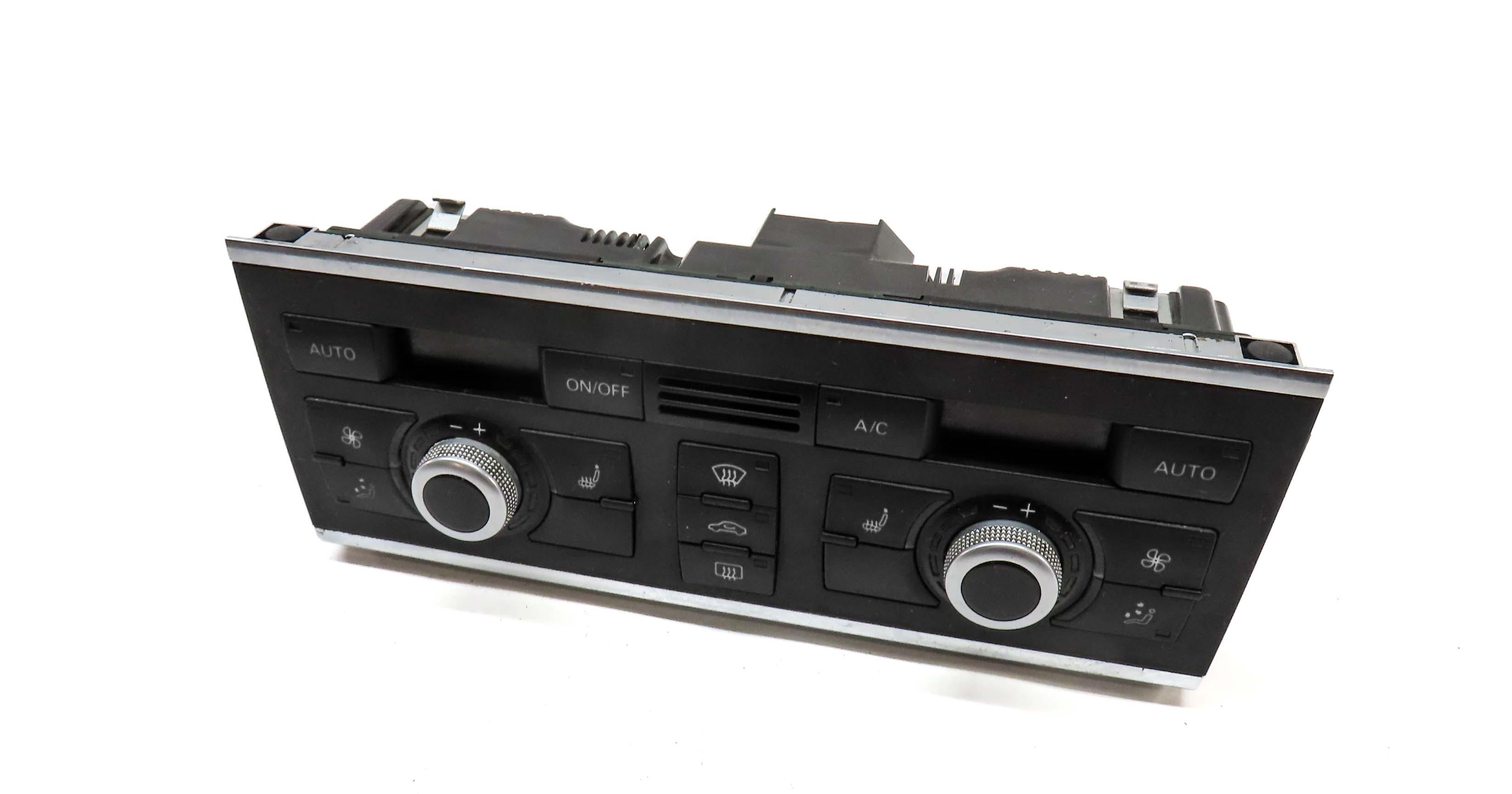 2013-2015 AUDI Q7 (4L) HEATER AC TEMPERATURE CLIMATE CONTROL PANEL (HEATED SEAT) — exact item pictured
