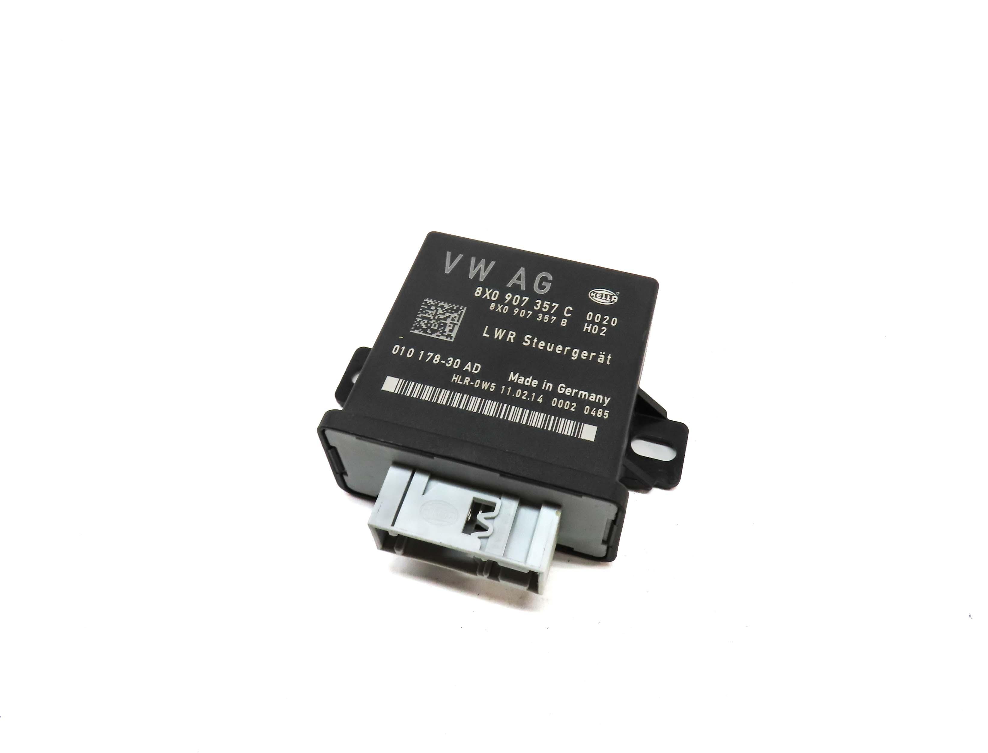 2014 AUDI Q7 (4L) XENON ADAPTIVE HEADLIGHT HEAD LIGHT LAMP RANGE CONTROL MODULE — exact item pictured