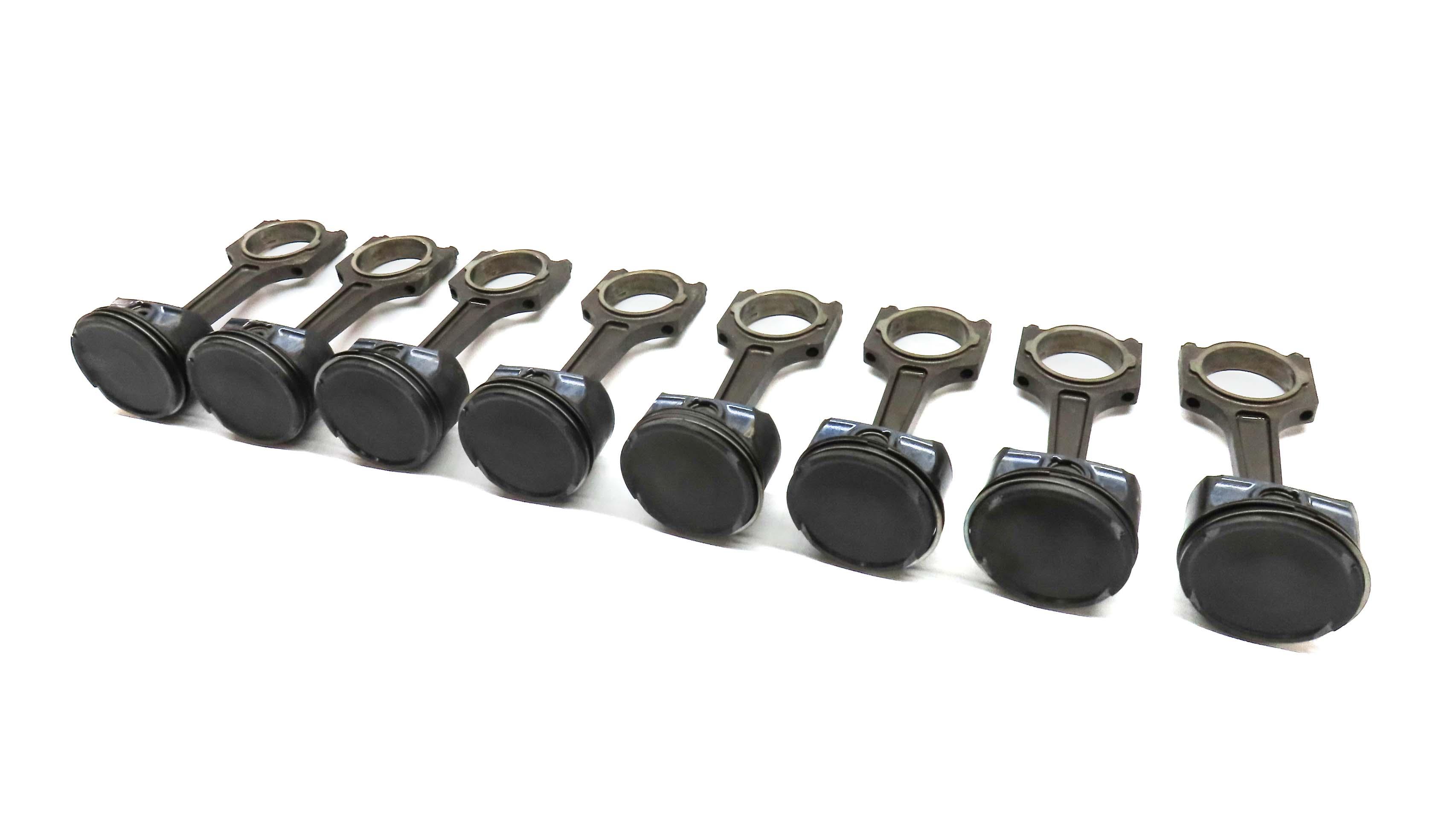 05-09 LAND ROVER LR3 RANGE ROVER SPORT (L322 L320) 4.4L V8 ENGINE PISTON SET-8 — exact item pictured