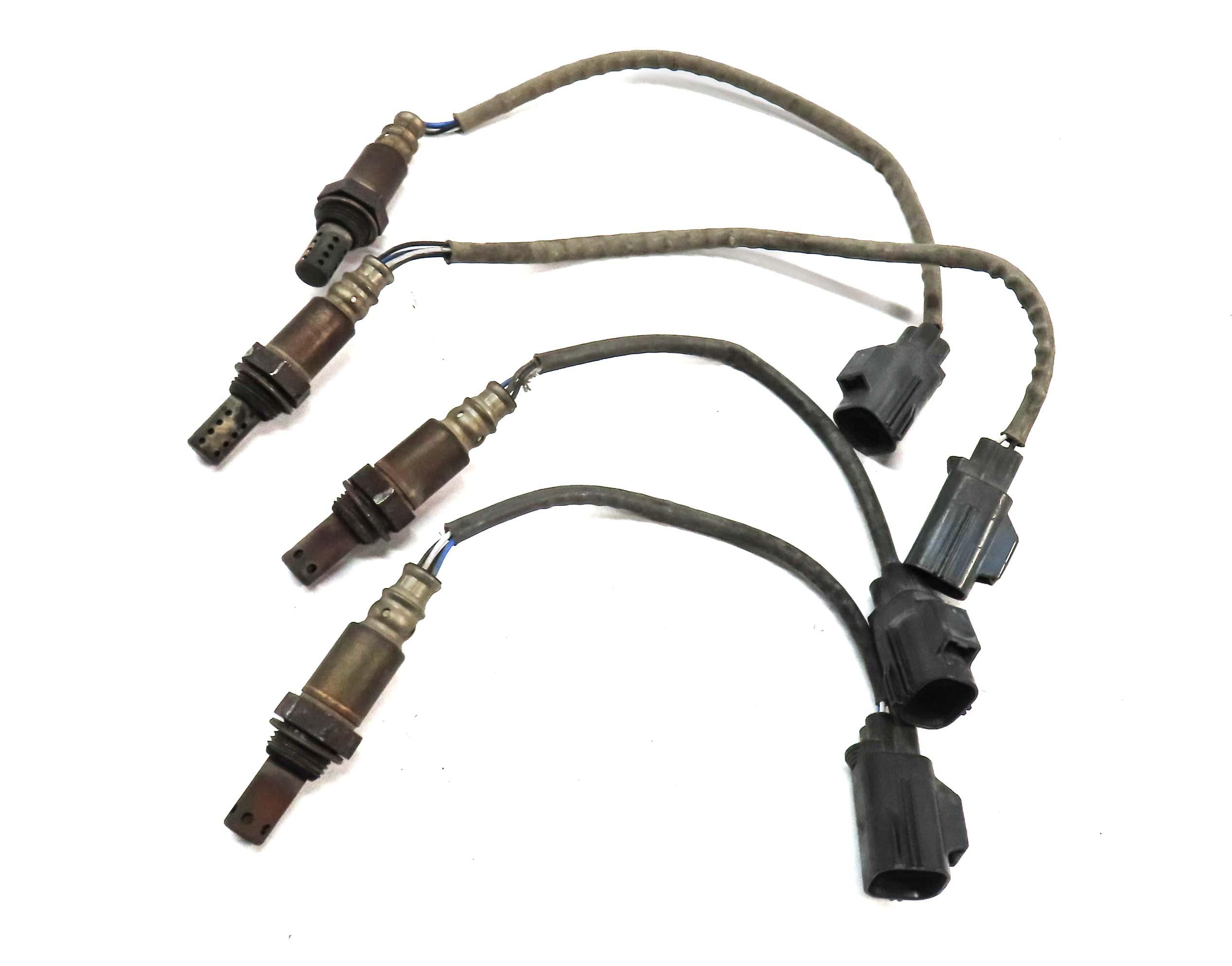 2006 LAND RANGE ROVER (L322) 4.4L ENGINE PRE POST CAT O2 OXYGEN SENSOR SET 4 — exact item pictured