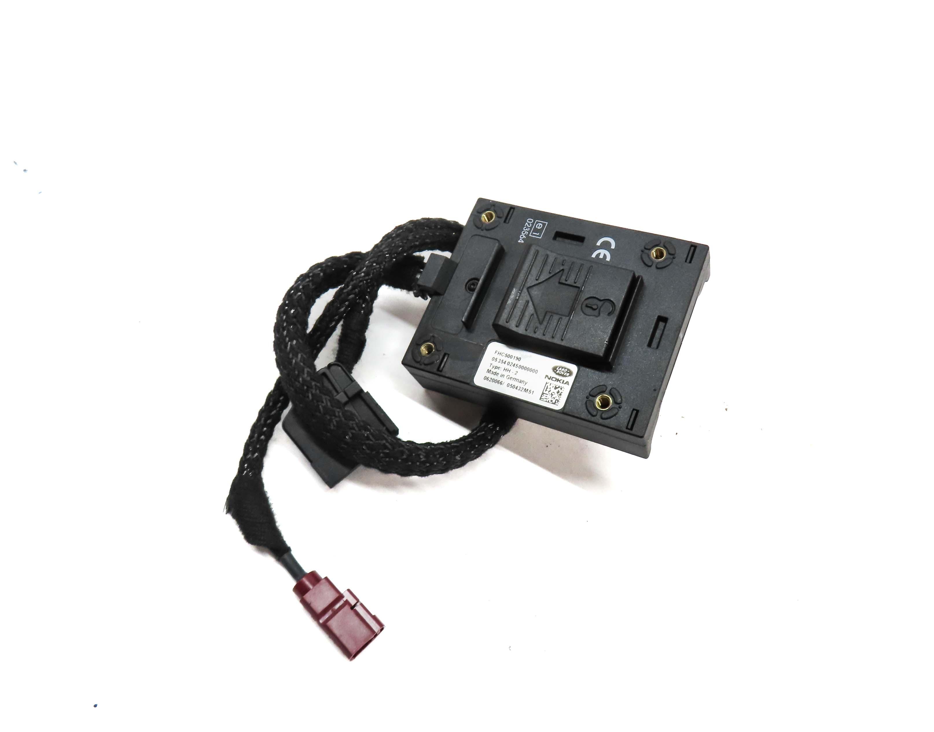 2006 LAND RANGE ROVER (L322) FRONT CENTER CONSOLE CELL PHONE DOCK CRADLE — exact item pictured