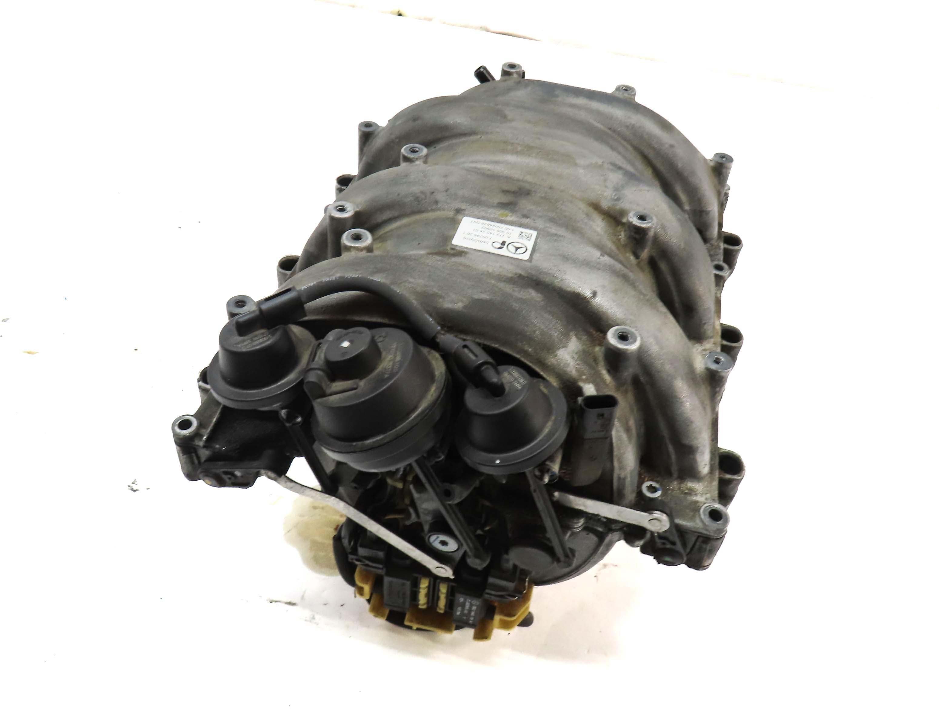 06-12 MERCEDES C E GLK ML S CLK R (W203 W204 W211 W212 W164) V6 INTAKE MANIFOLD — exact item pictured