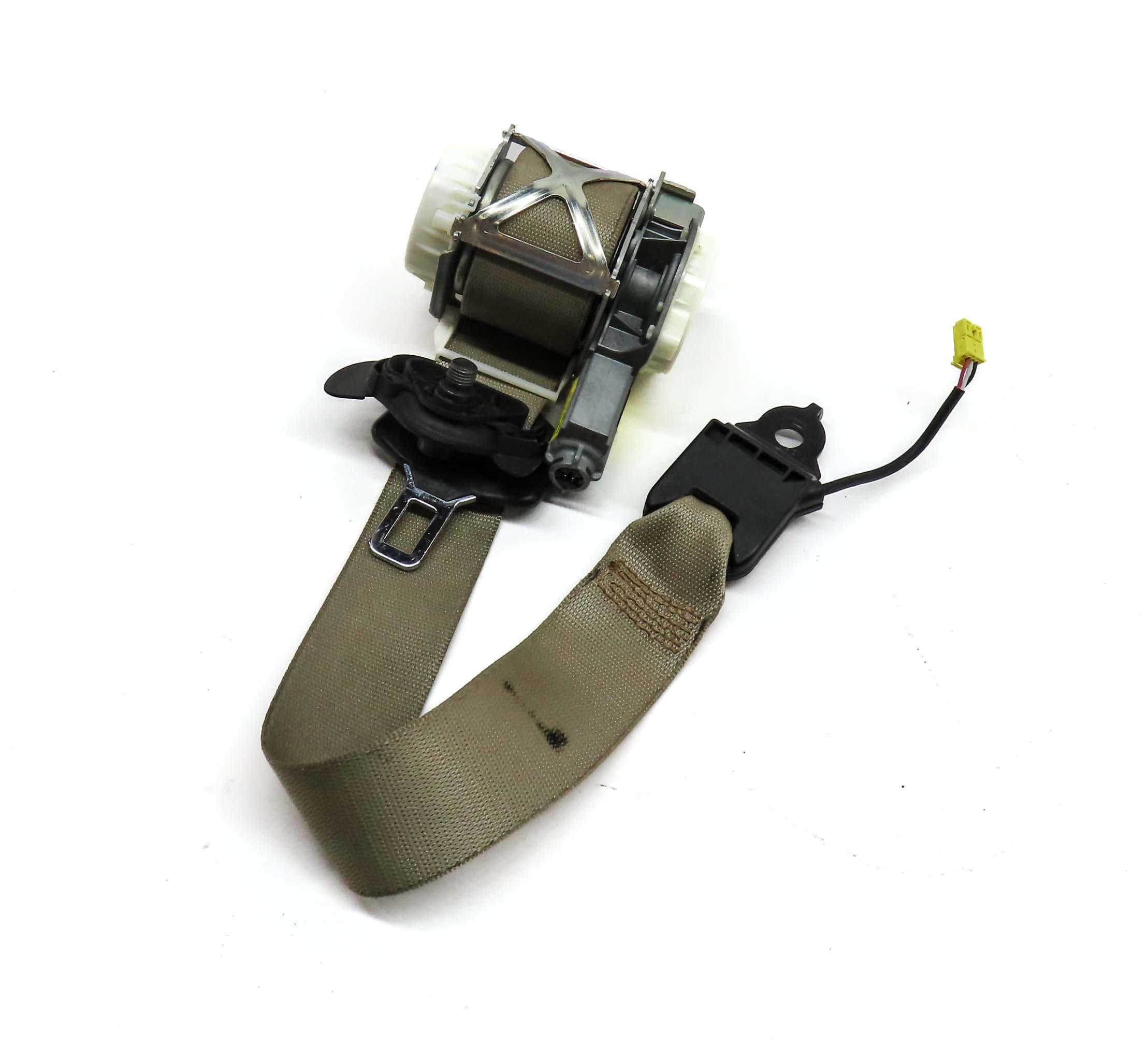 10-11 MERCEDES C-CLASS (W204) RIGHT FRONT PASSENGER SEATBELT RETRACTOR (BEIGE) — exact item pictured