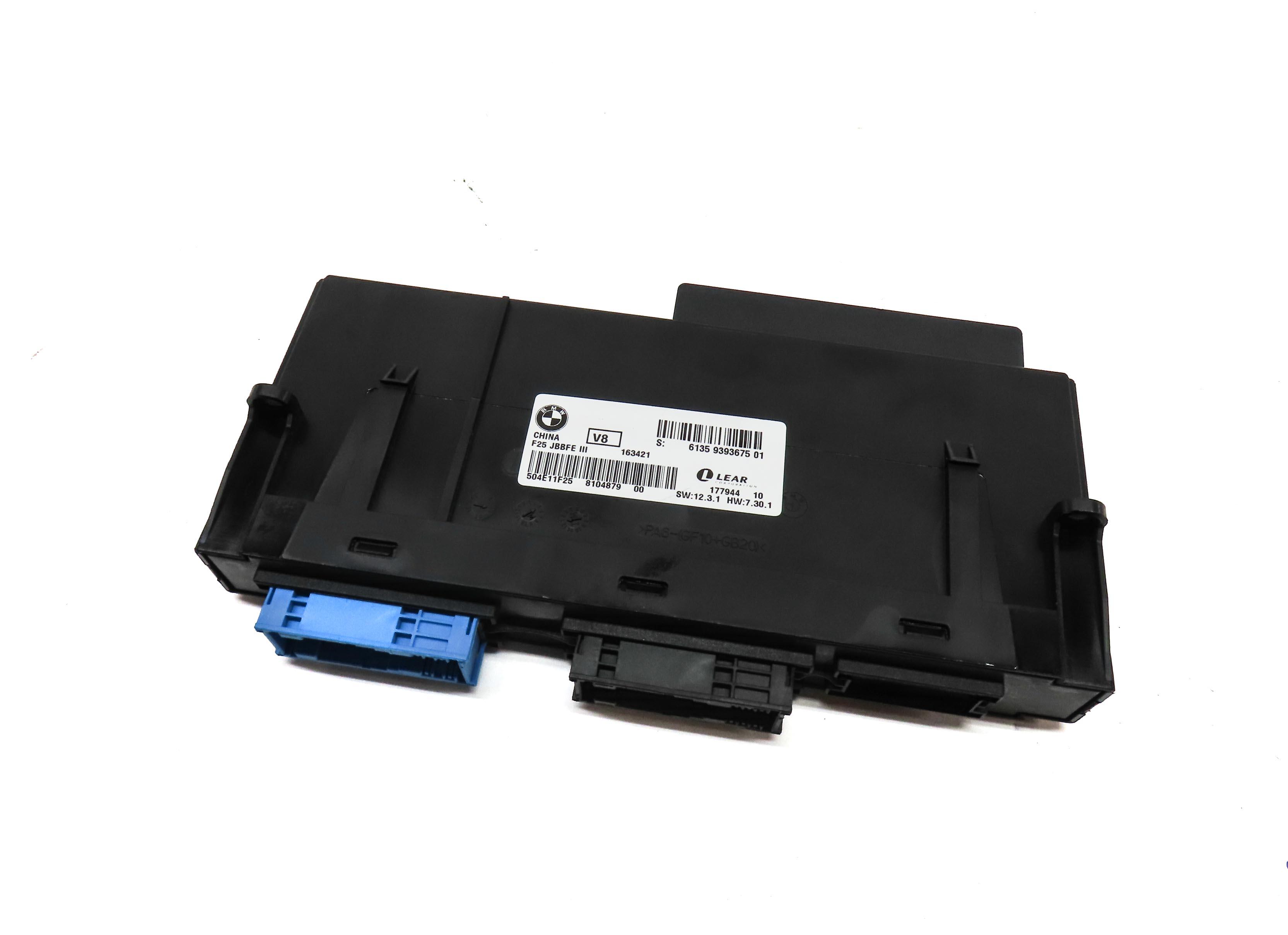2015-2018 BMW X3 X4 (F25 F26) MAIN JUNCTION POWER BODY CONTROL MODULE — exact item pictured