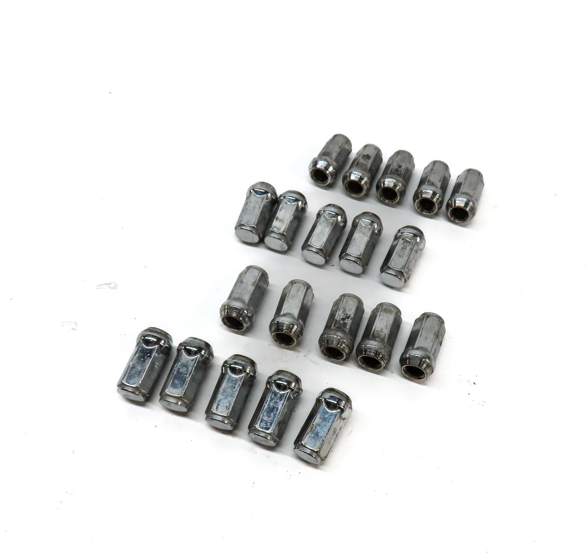 2008-2020 LAND ROVER LR2 DISCOVERY SPORT RANGE ROVER EVOQUE VALAR LUG NUT SET/20 — exact item pictured