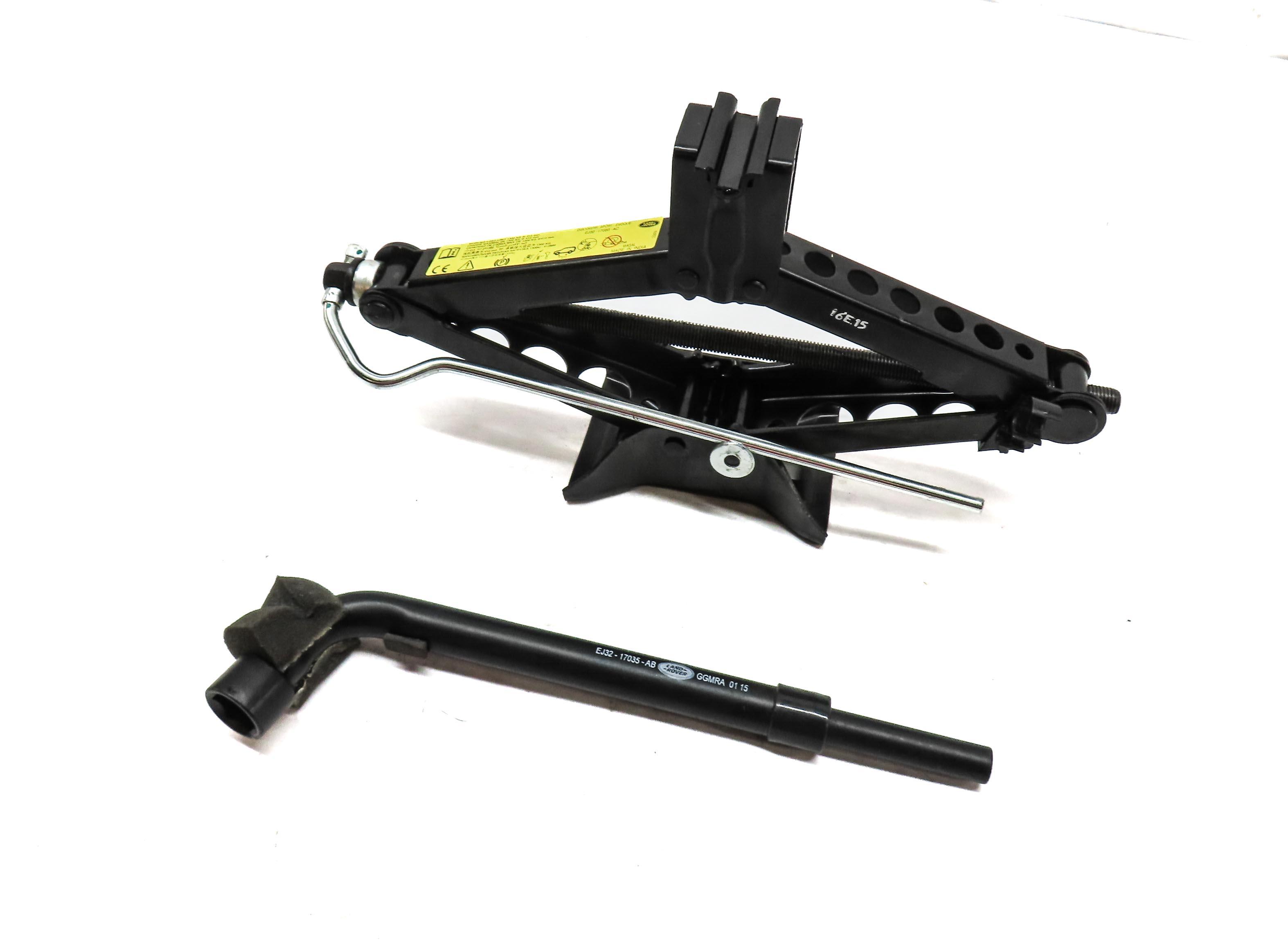12-19 RANGE ROVER EVOQUE (L538) EMERGENCY SPARE TIRE JACK WRENCH TOOL KIT SET — exact item pictured