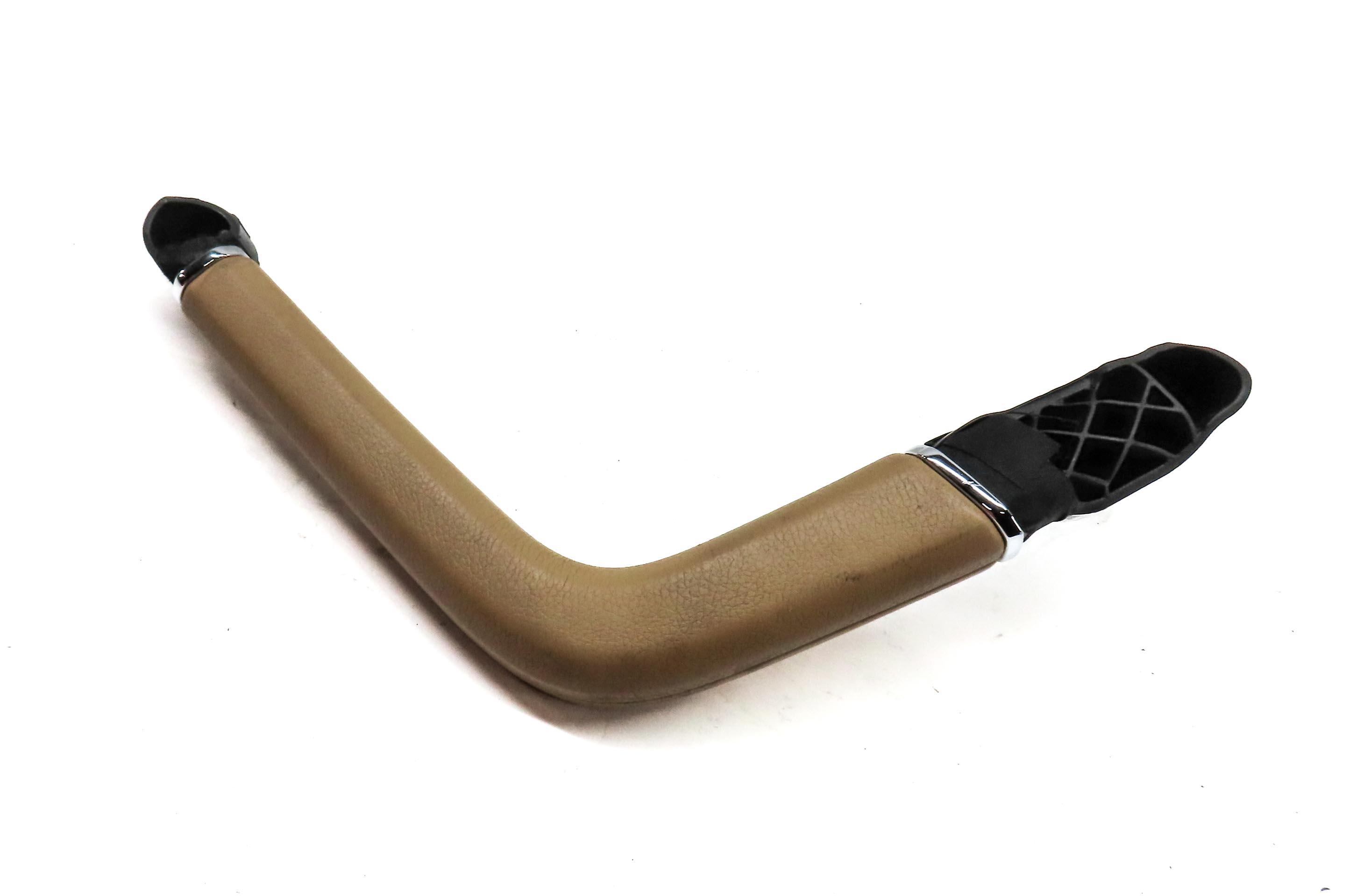 2011 PORSCHE CAYENNE (958) REAR LEFT DOOR PULL GRAB HANDLE (LUXOR BEIGE) — exact item pictured