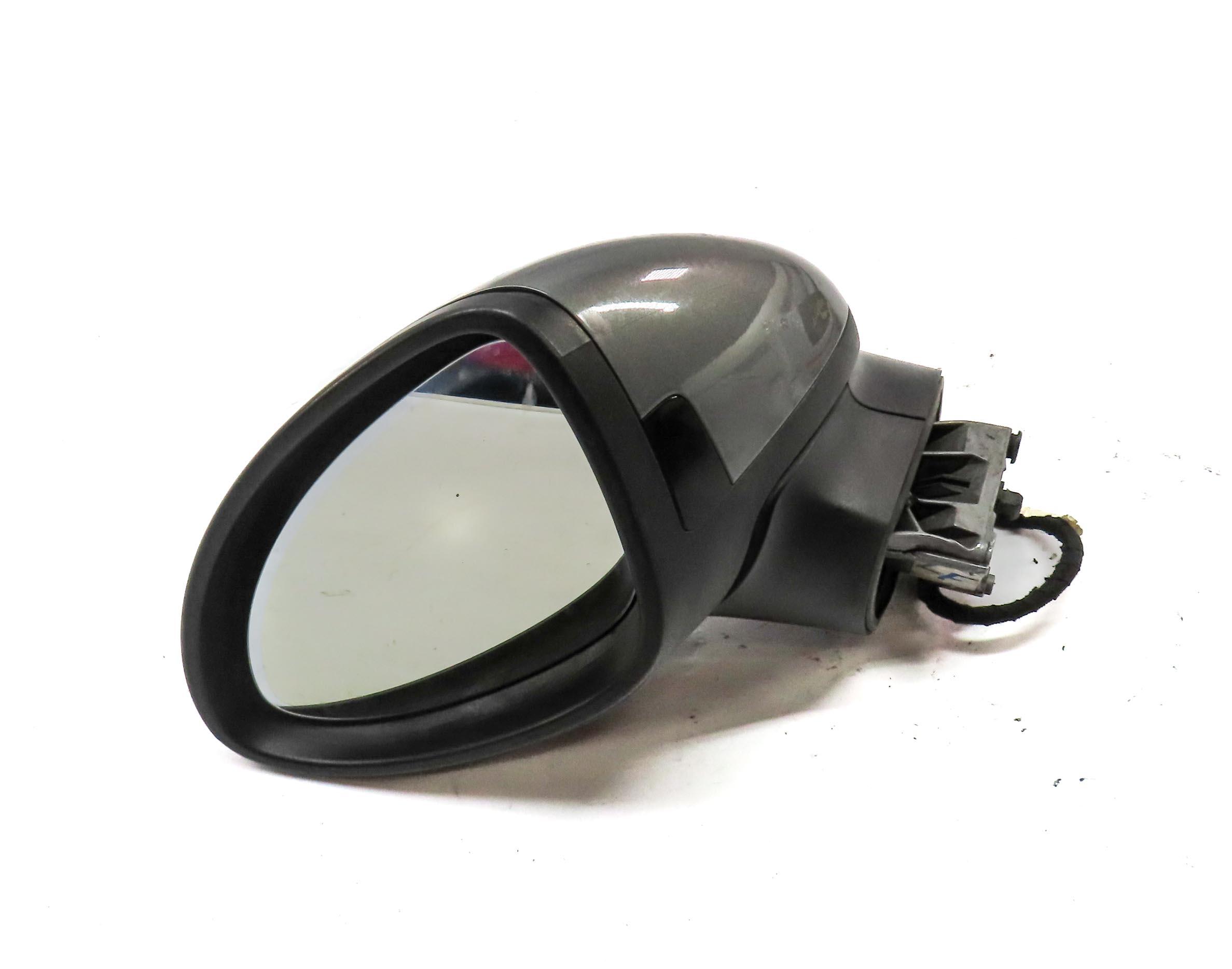 11-14 PORSCHE CAYENNE (958) LEFT P-FOLD AUTODIM BLIND SPOT MIRROR (METEOR GRAY) — exact item pictured