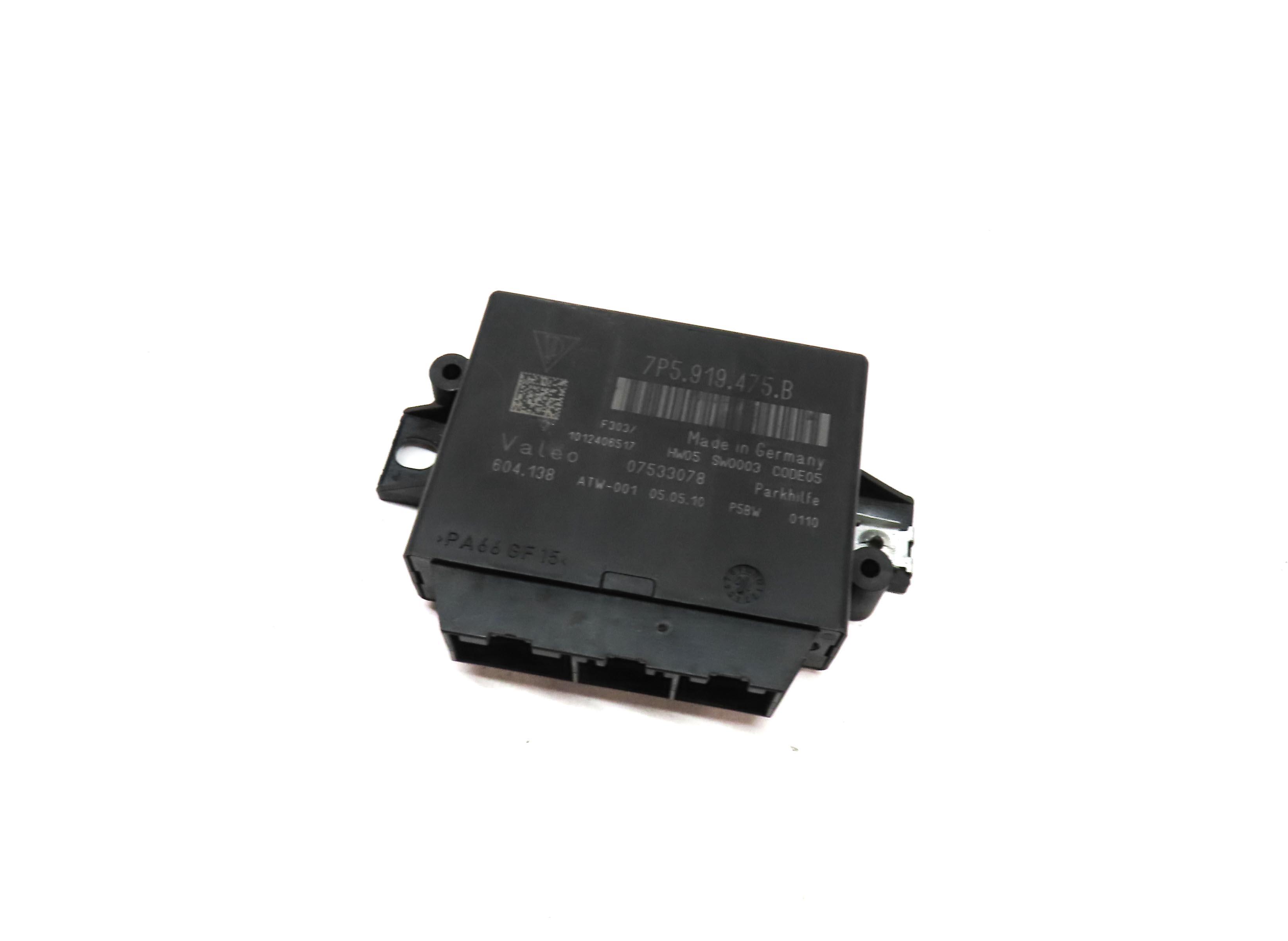 2011-2012 PORSCHE CAYENNE (958) PDC PARK DISTANCE ASSIST CONTROL MODULE — exact item pictured