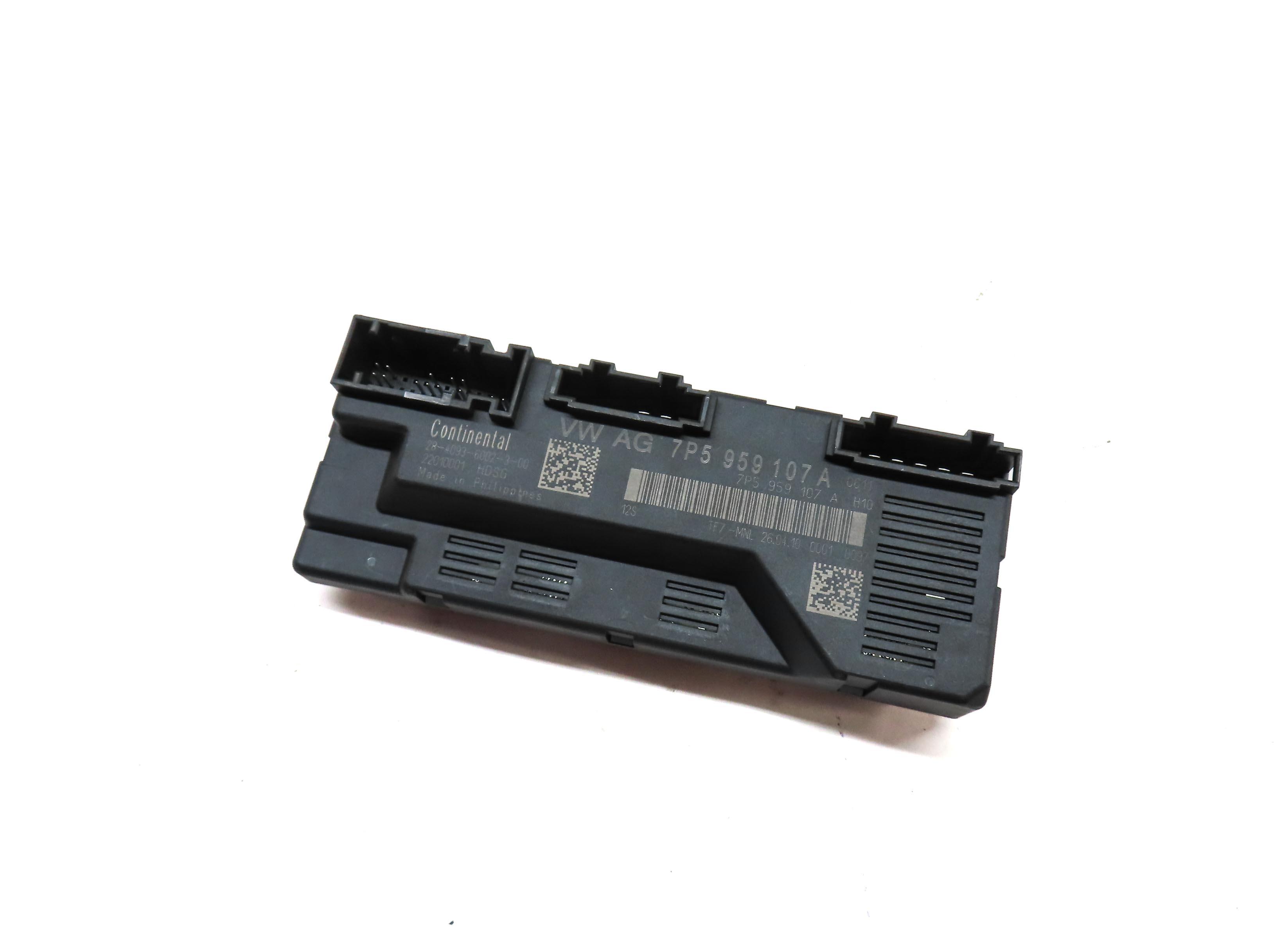 2011 PORSCHE CAYENNE (958) REAR HATCH TRUNK TAILGATE CONTROL MODULE 7P5959107A — exact item pictured