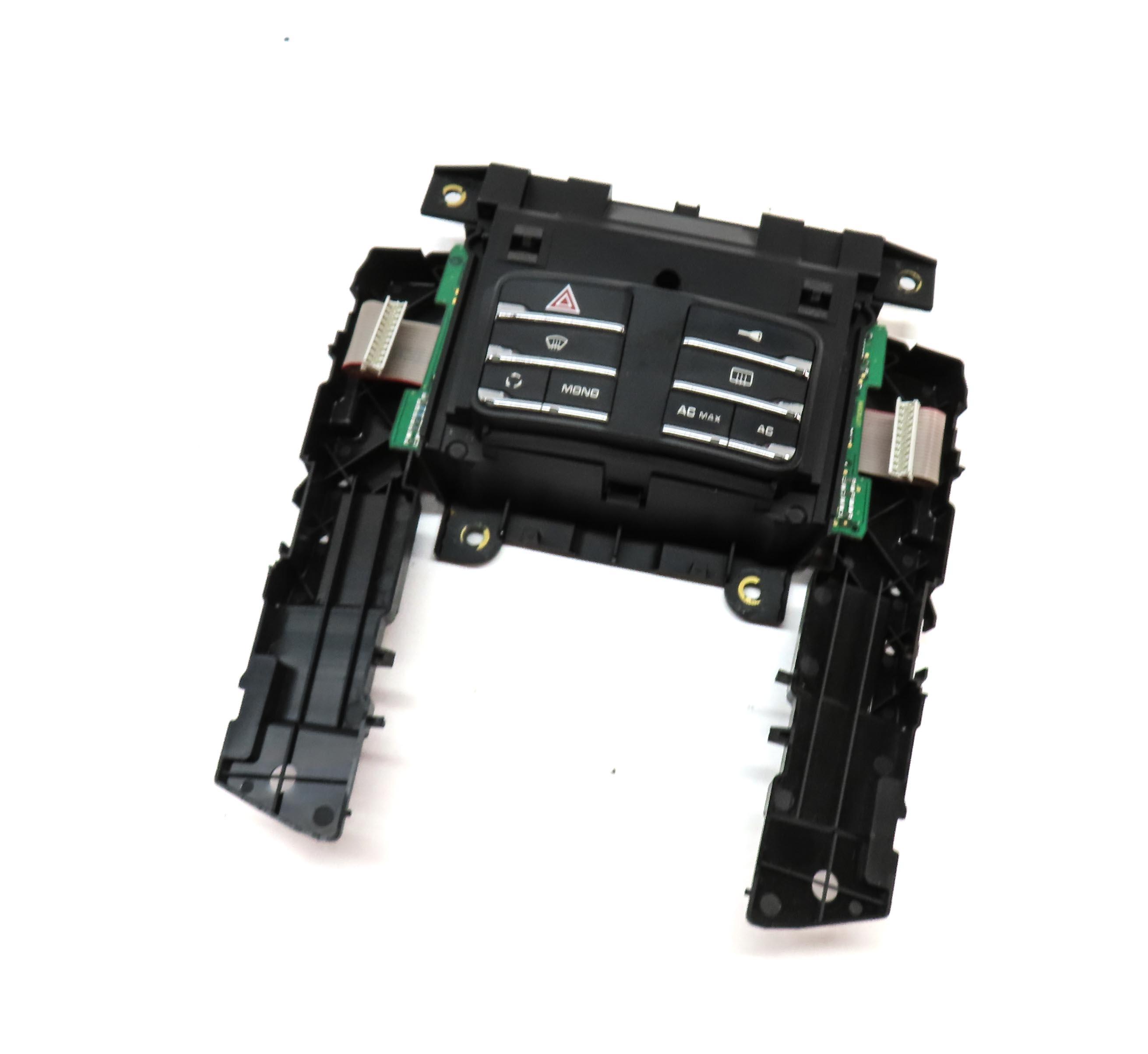 2011 PORSCHE CAYENNE 958 FRONT CONSOLE HAZARD DEFROST AC MAX SWITCH BUTTON PANEL — exact item pictured