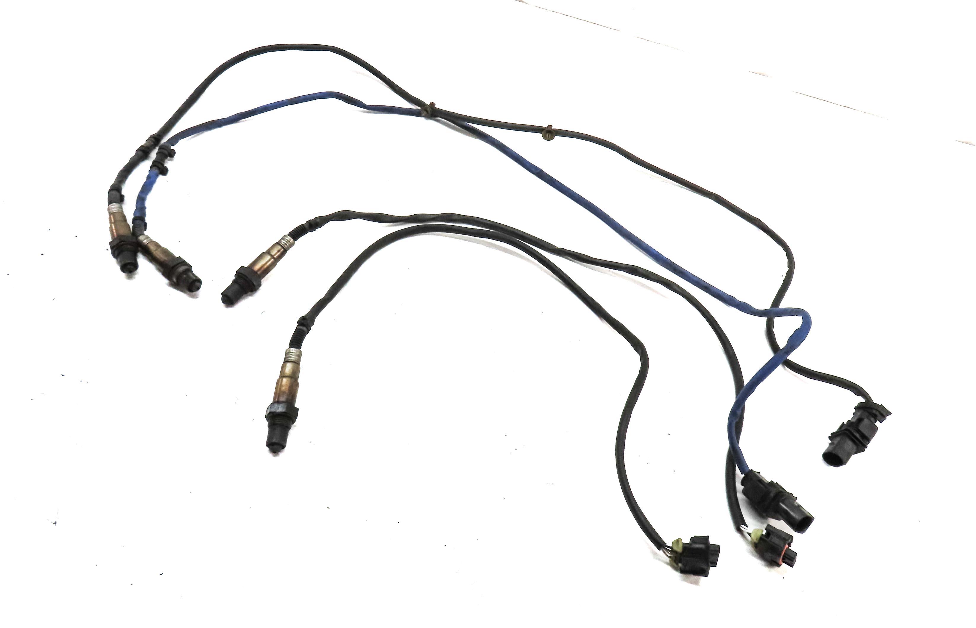 2011 PORSCHE CAYENNE (958) 4.8L ENGINE PRE POST CAT O2 OXYGEN SENSOR SET 4 — exact item pictured