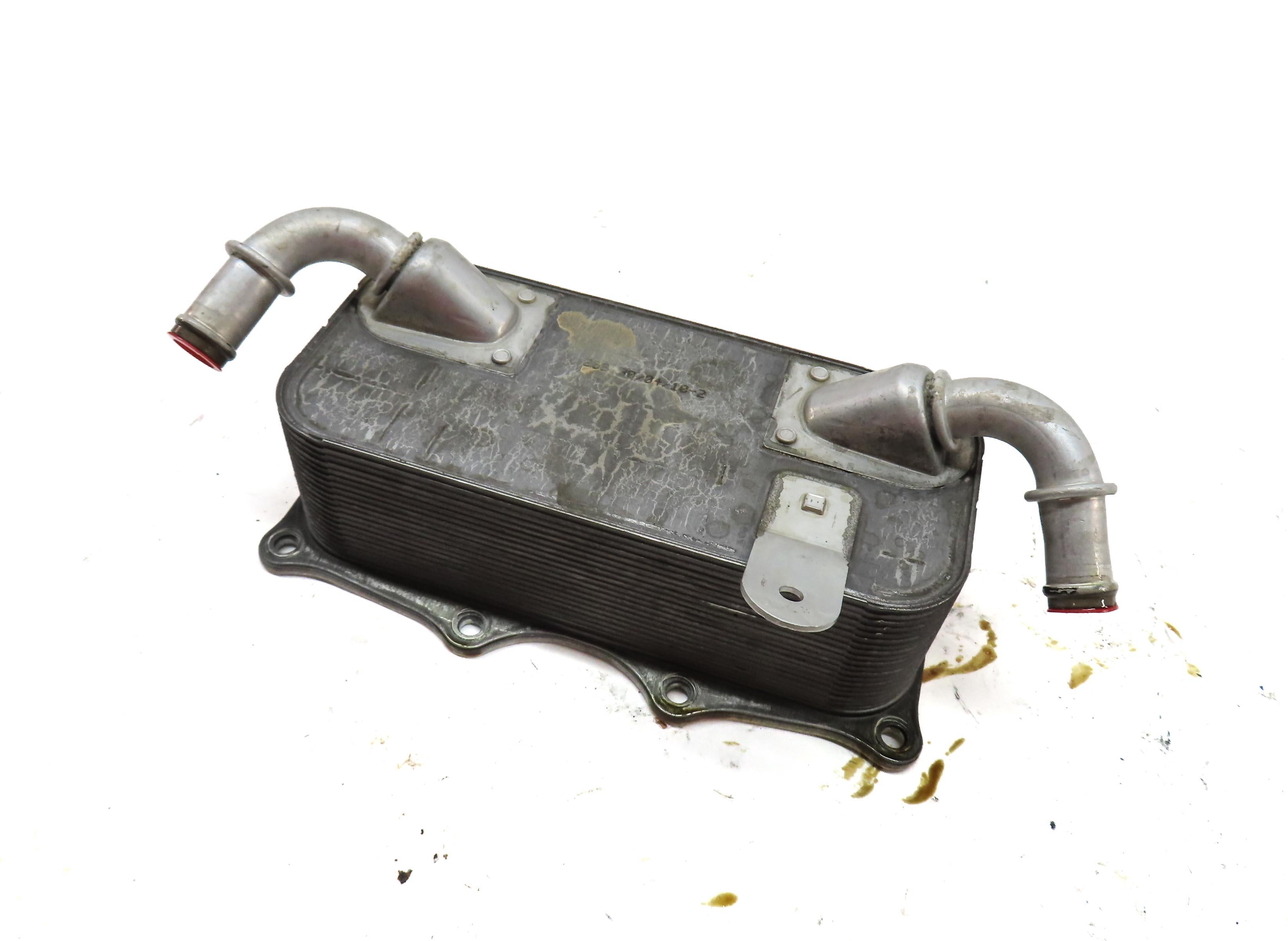 2011 PORSCHE CAYENNE (958) 4.8L NON-TURBO ENGINE OIL COOLER 94810728122 — exact item pictured