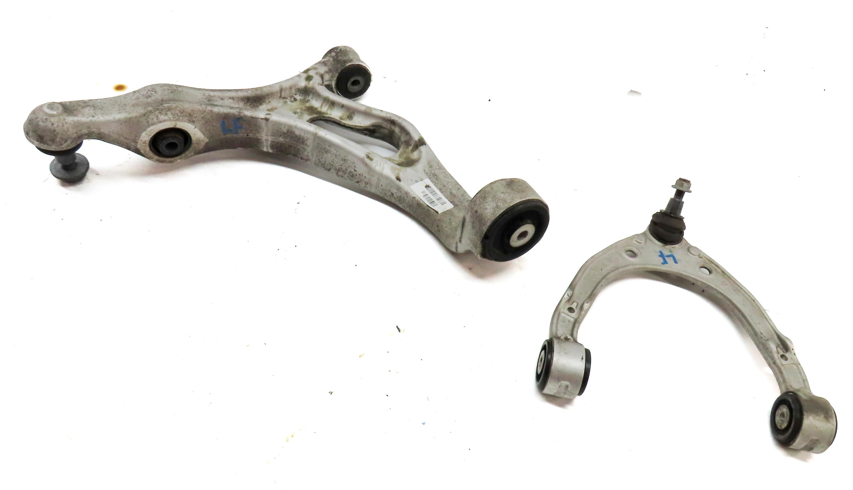 2011-2018 PORSCHE CAYENNE (958) LEFT FRONT DRIVER UPPER CONTROL ARM SET 2 — exact item pictured