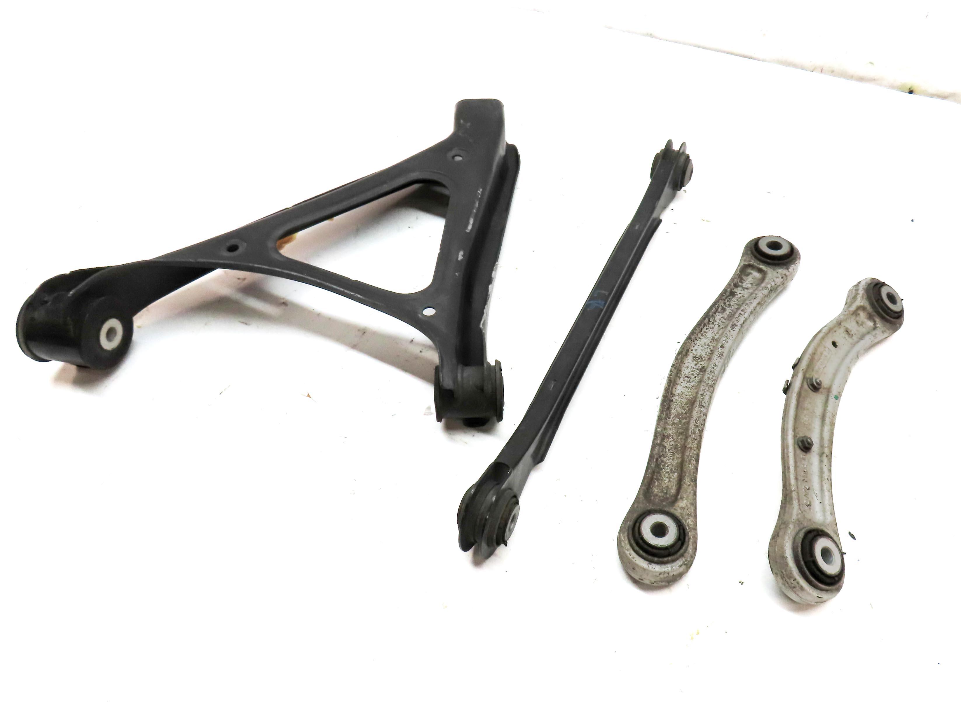 2011-2018 PORSCHE CAYENNE (958) LEFT DRIVER REAR CONTROL ARM SET 4 — exact item pictured