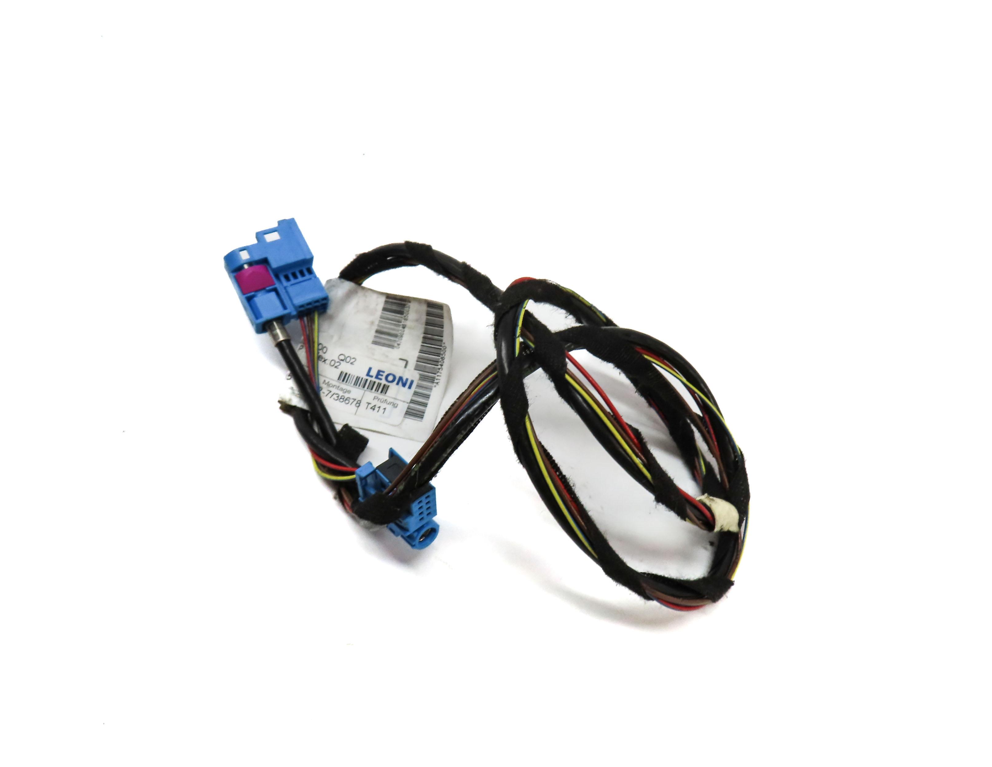 2015 MERCEDES B200e ELECTRIC (W242 W246) MULTIMEDIA NAVIGATION WIRE PLUG HARNESS — exact item pictured