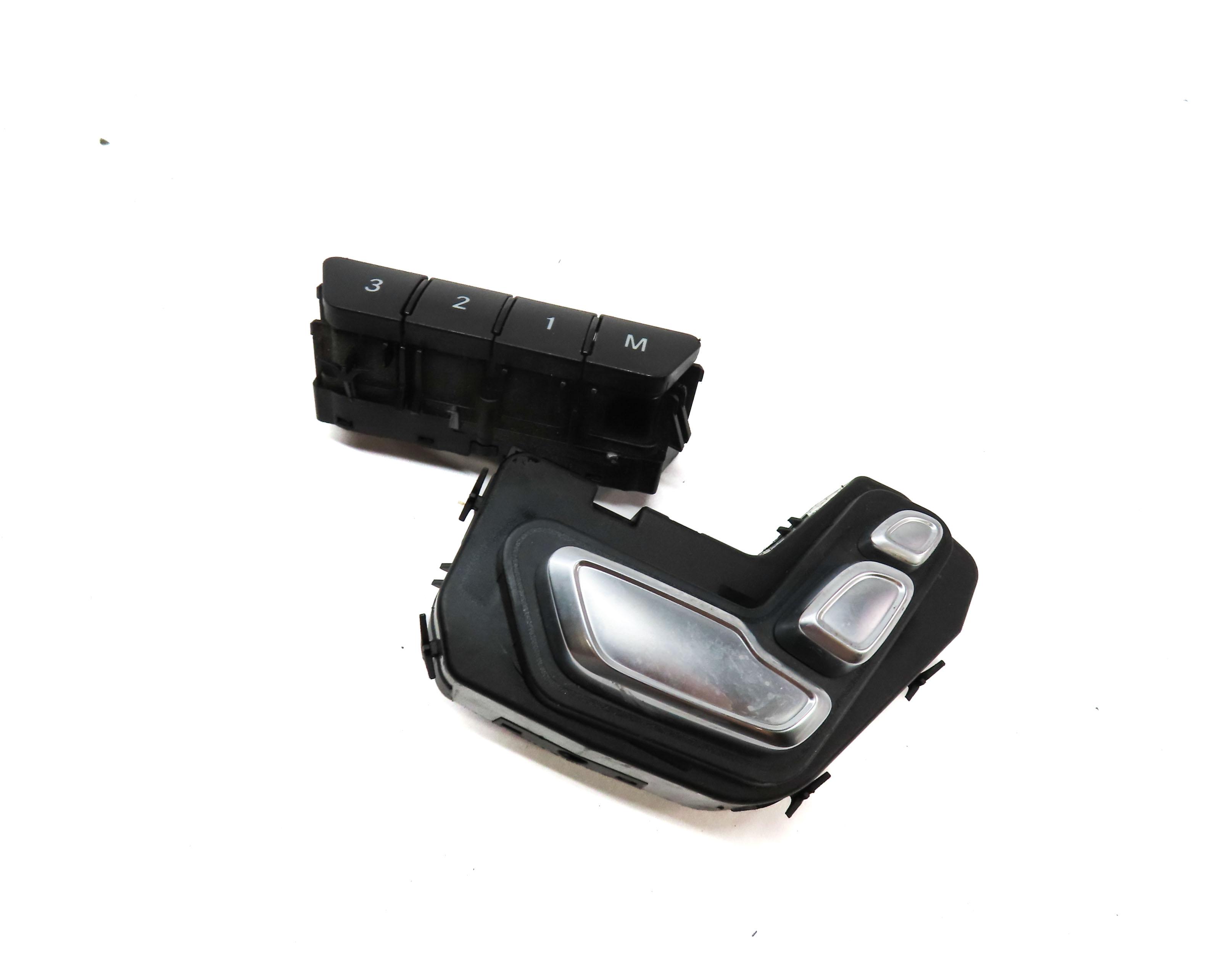 2015 MERCEDES B200e ELECTRIC (W242 W246) FRONT RIGHT SEAT ADJUSTMENT SWITCH — exact item pictured