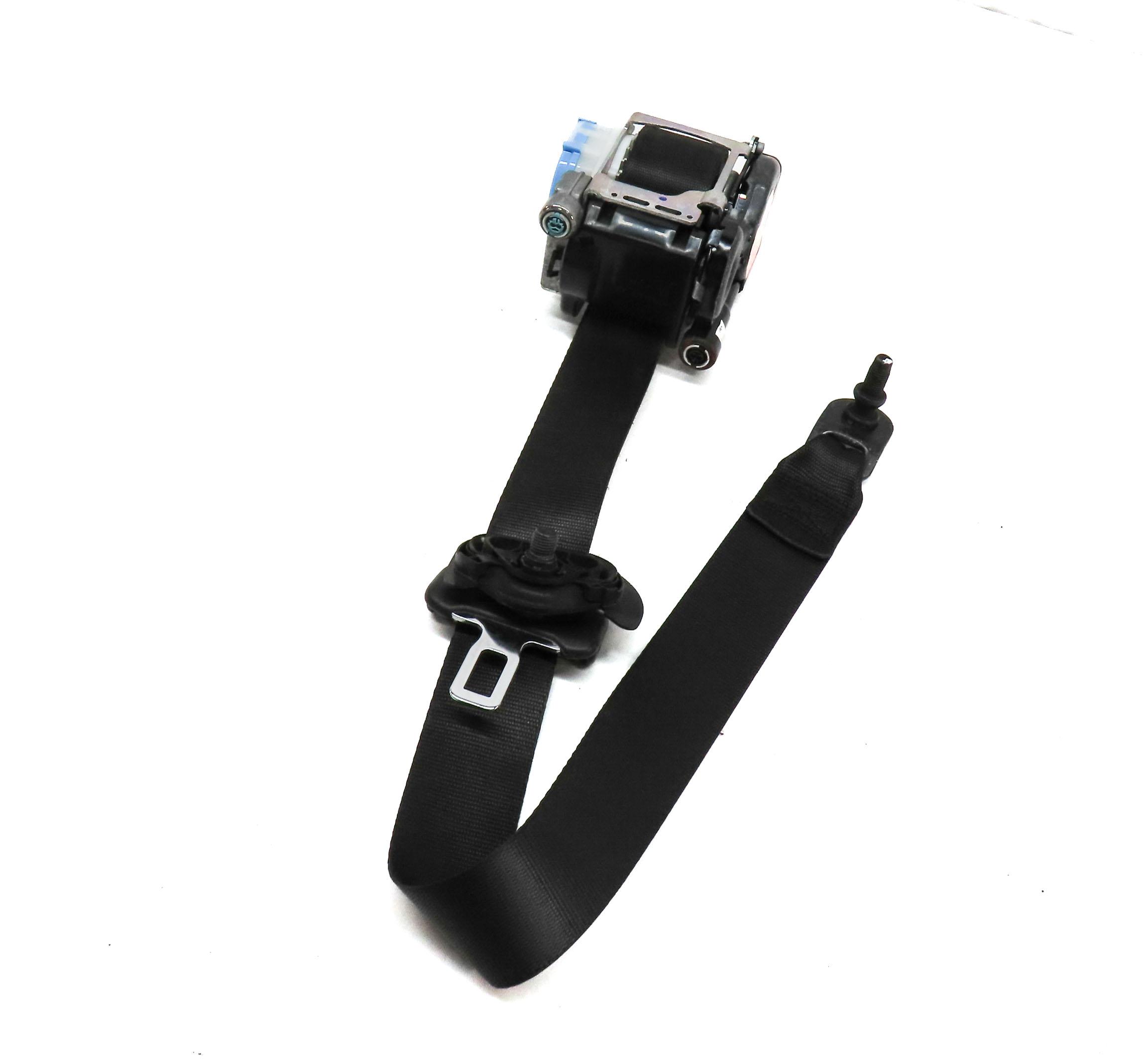 14-17 MERCEDES B ELECTRIC (W242) LEFT DRIVER SEATBELT RETRACTOR (BLACK) — exact item pictured